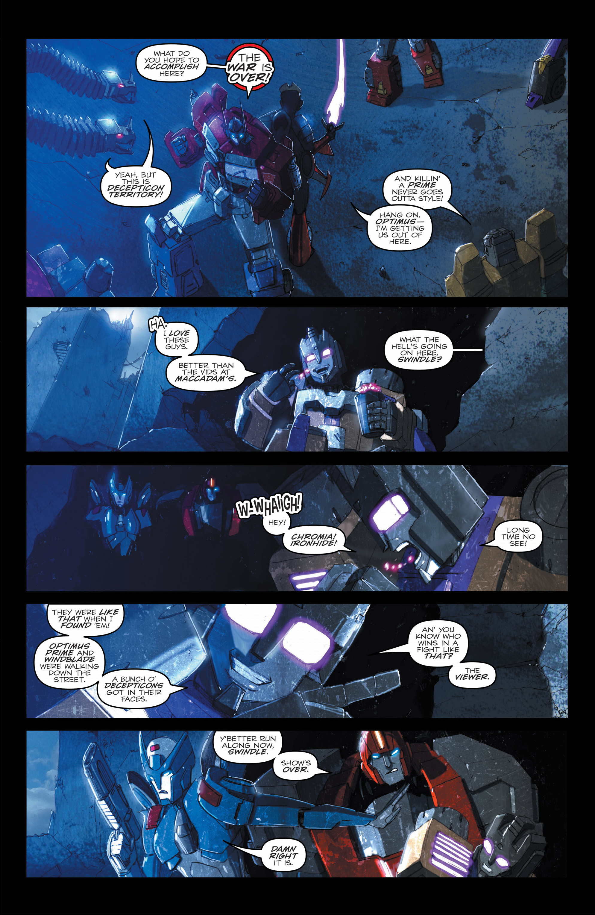 Read online Transformers: The IDW Collection Phase Two comic -  Issue # TPB 9 (Part 1) - 8