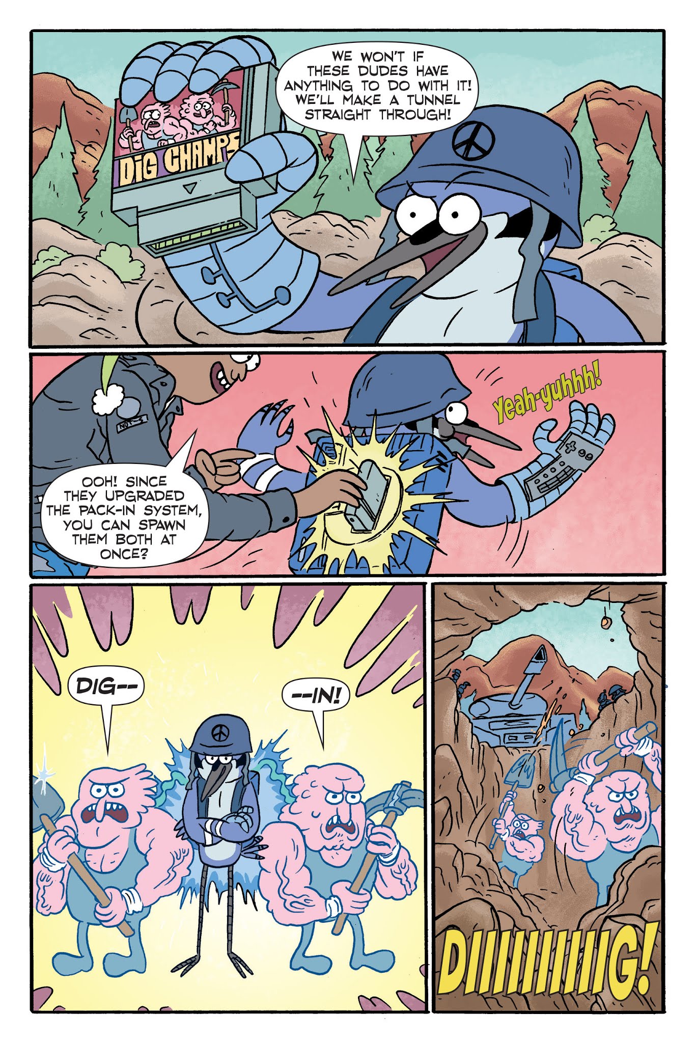 Read online Regular Show: A Clash of Consoles comic -  Issue # TPB (Part 1) - 83