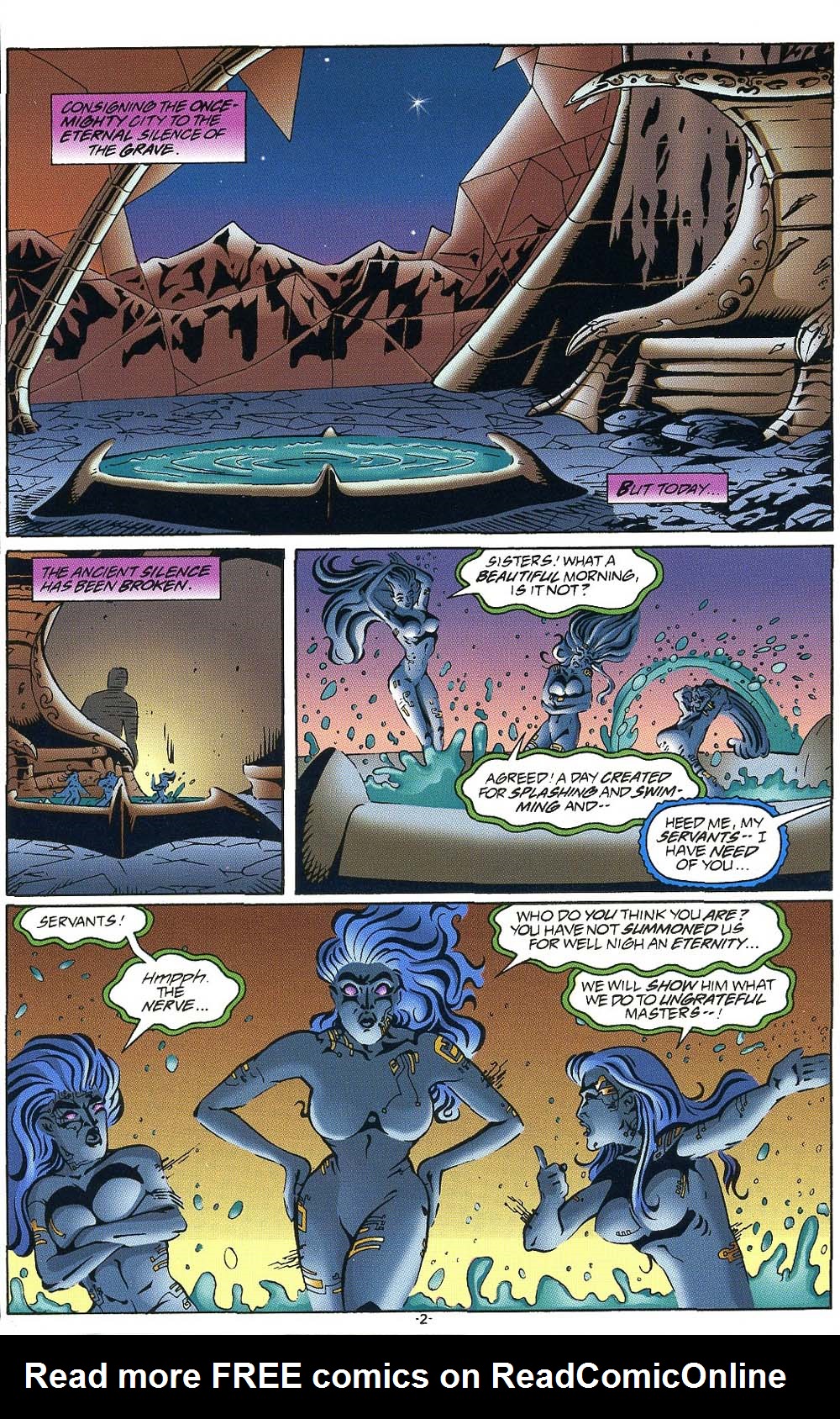 Read online Godwheel comic -  Issue # (1995) _Preview - 5