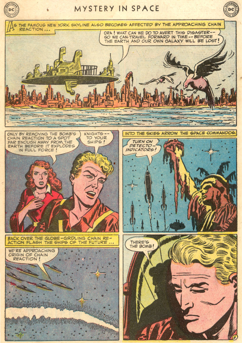 Read online Mystery in Space (1951) comic -  Issue #6 - 6
