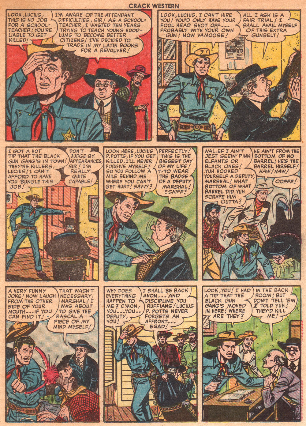 Read online Crack Western comic -  Issue #77 - 20