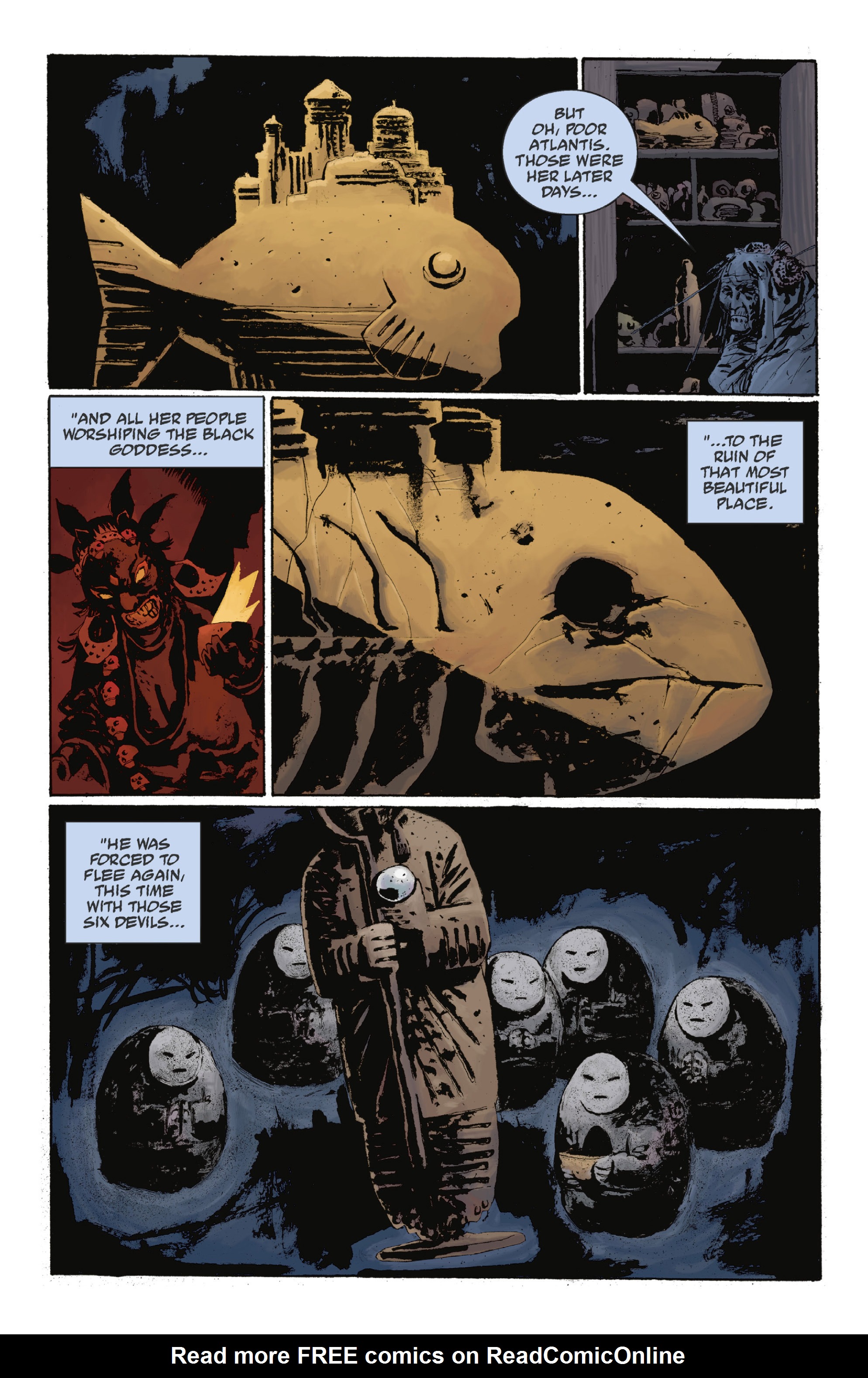 Read online Abe Sapien: The Drowning comic -  Issue #Abe Sapien: The Drowning _TPB - 101