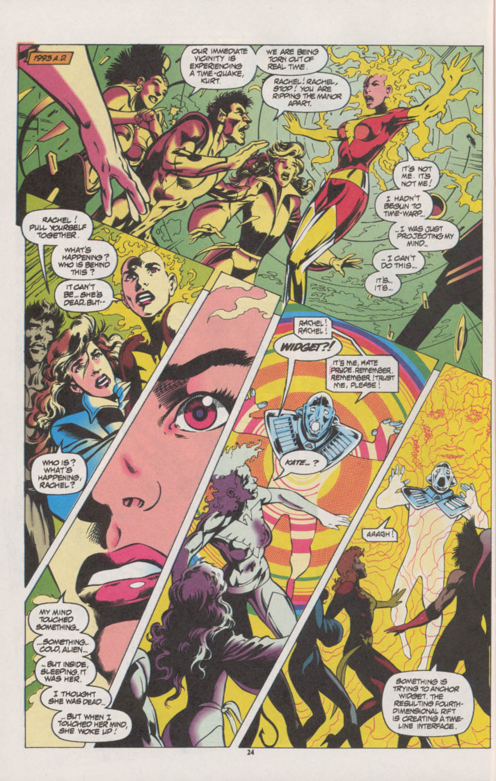 Read online Excalibur (1988) comic -  Issue #66 - 19