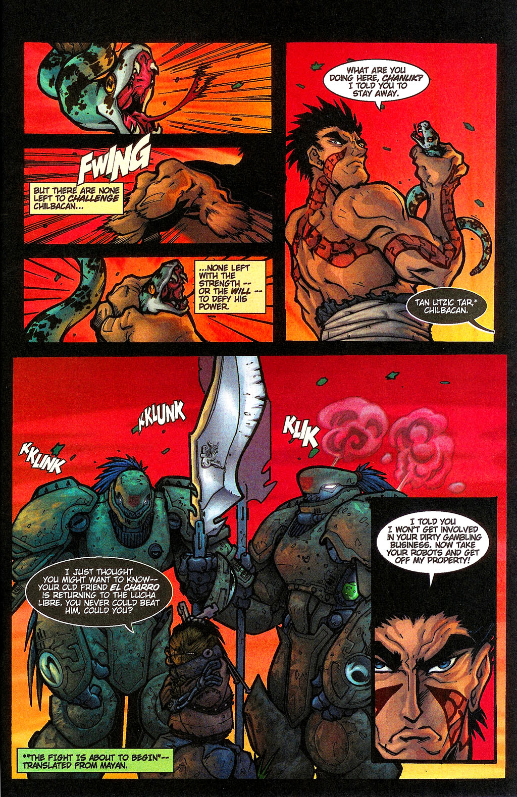 Read online Battle Gods: Warriors of the Chaak comic -  Issue #1 - 23