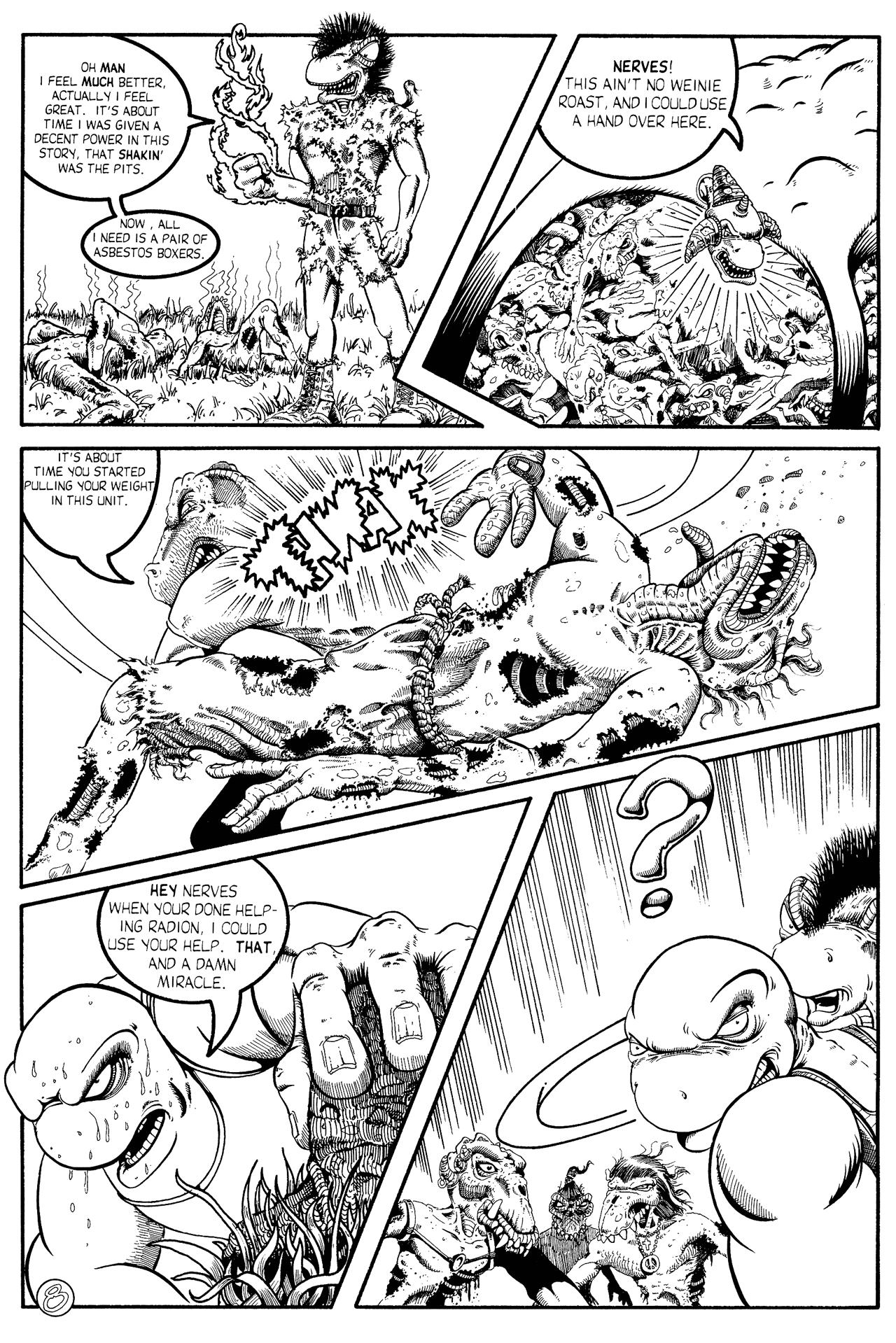 Read online Cold-Blooded Chameleon Commandos comic -  Issue #5 - 9
