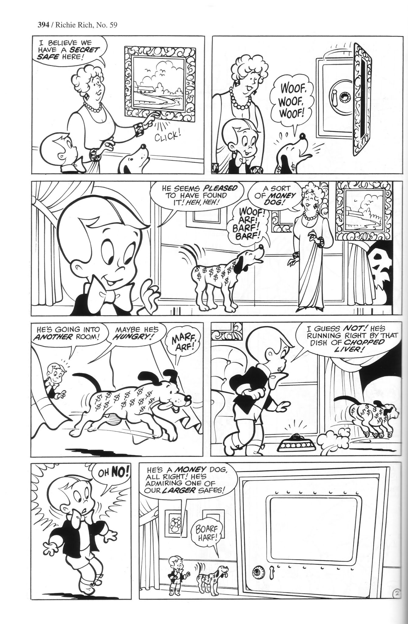 Read online Harvey Comics Classics comic -  Issue # TPB 2 (Part 4) - 95