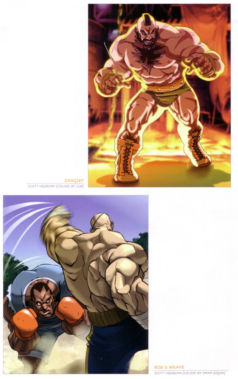 Read online UDON's Art of Capcom comic -  Issue # TPB (Part 2) - 32