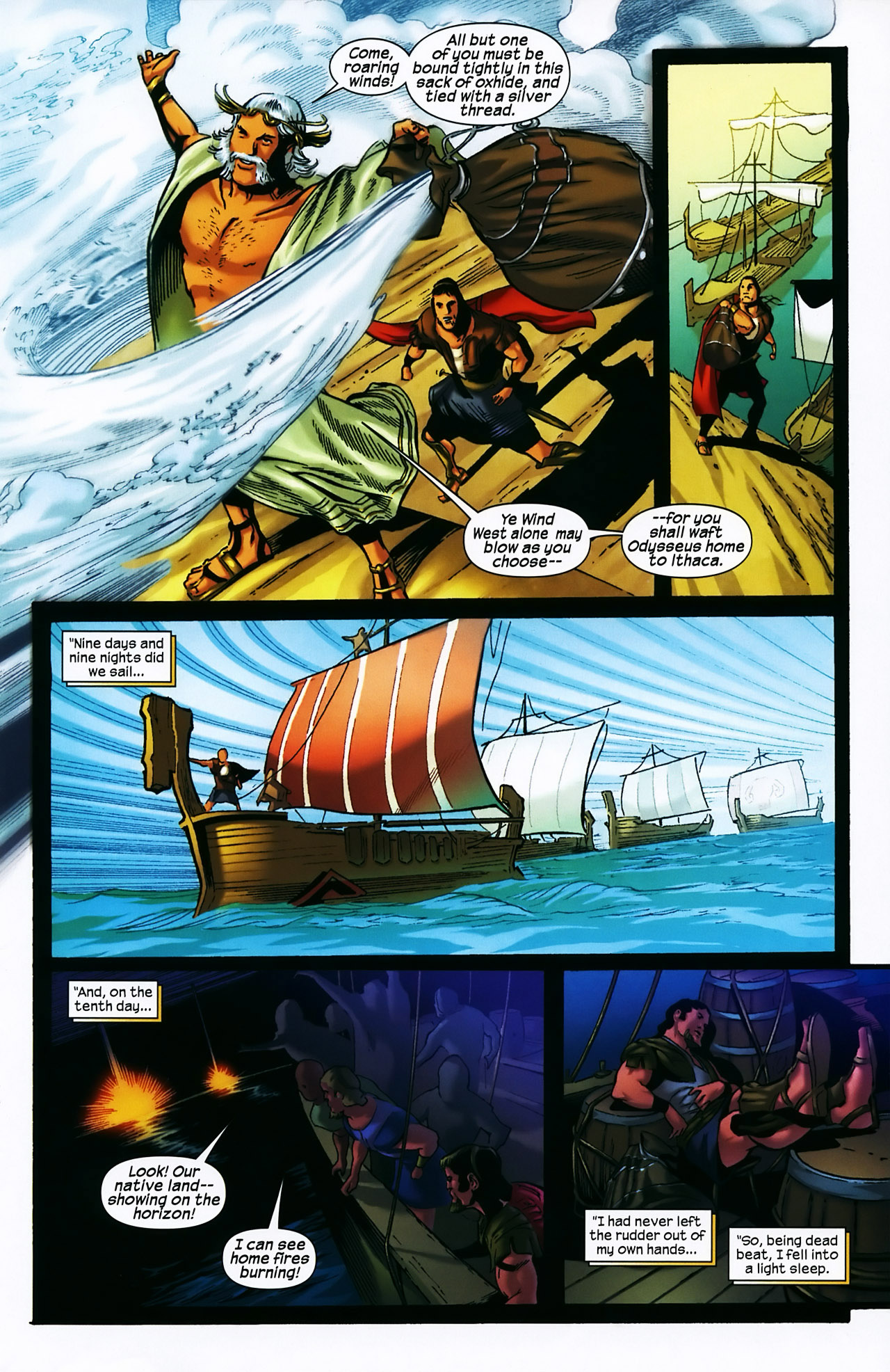 Read online The Odyssey comic -  Issue #4 - 5