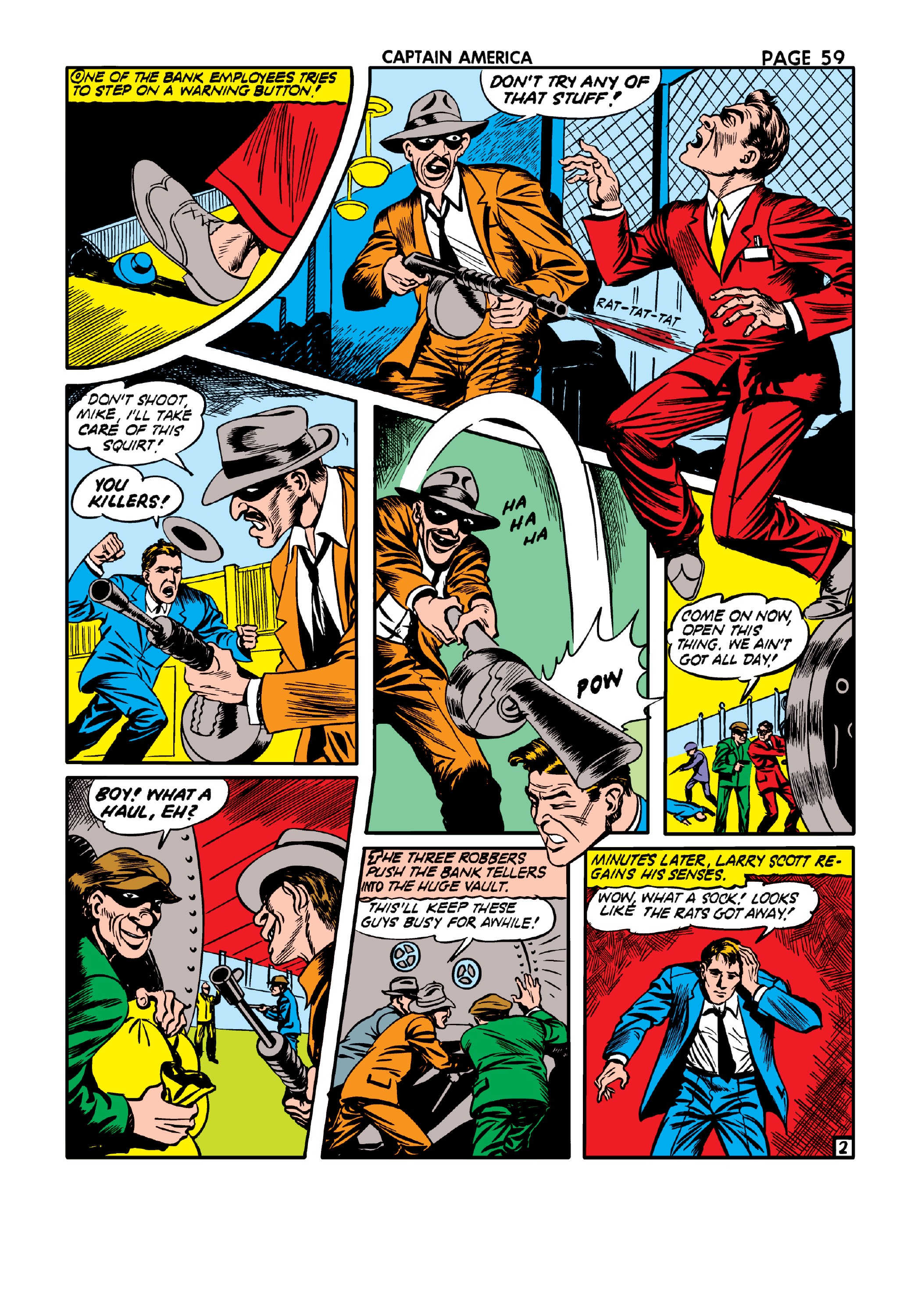 Read online Marvel Masterworks: Golden Age Captain America comic -  Issue # TPB 2 (Part 3) - 64
