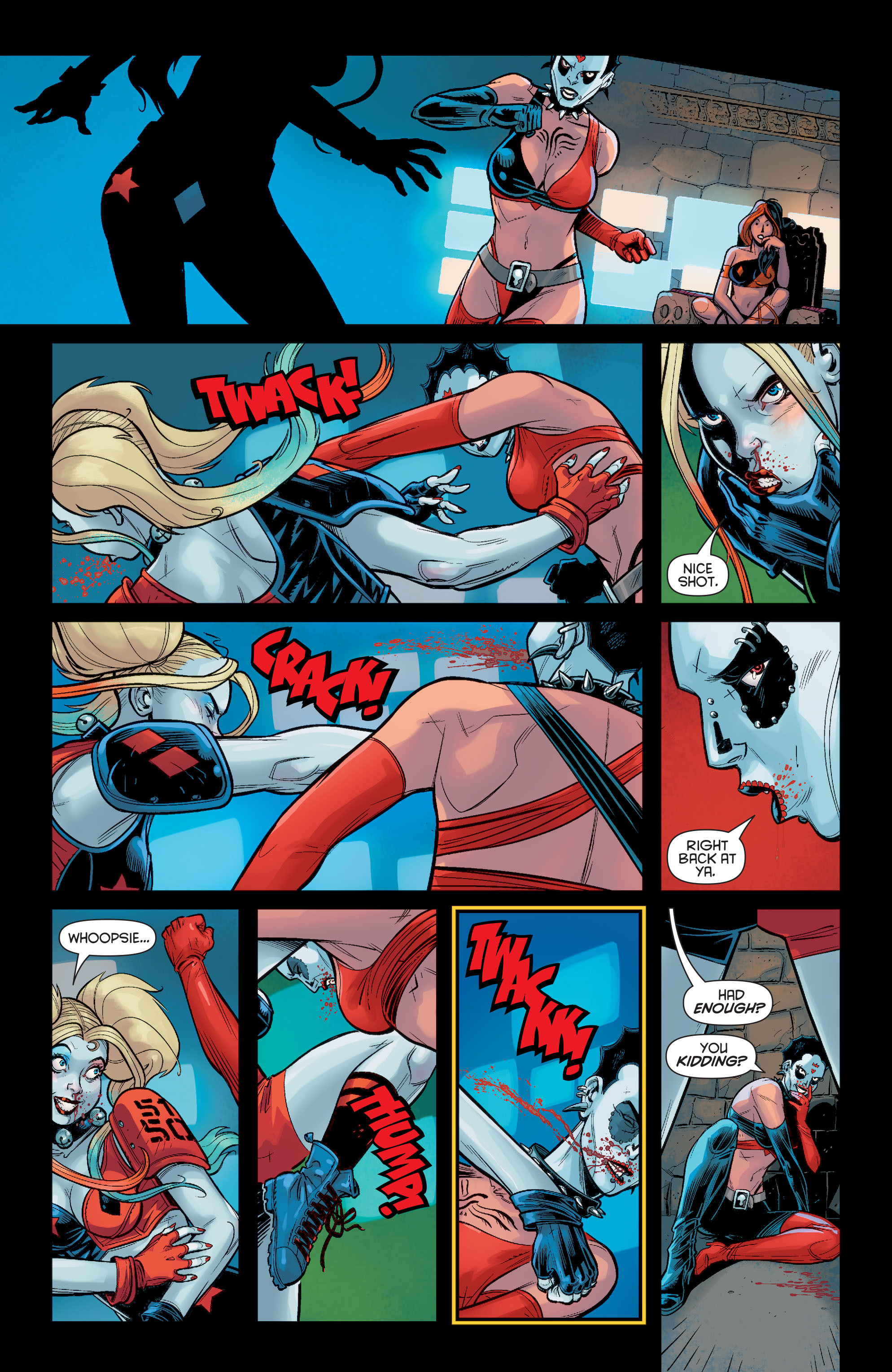 Read online Harley Quinn And Her Gang Of Harleys comic -  Issue #6 - 14