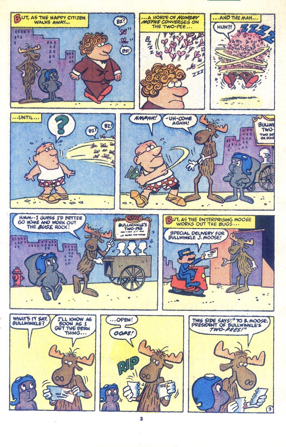 Read online Bullwinkle and Rocky comic -  Issue #4 - 5