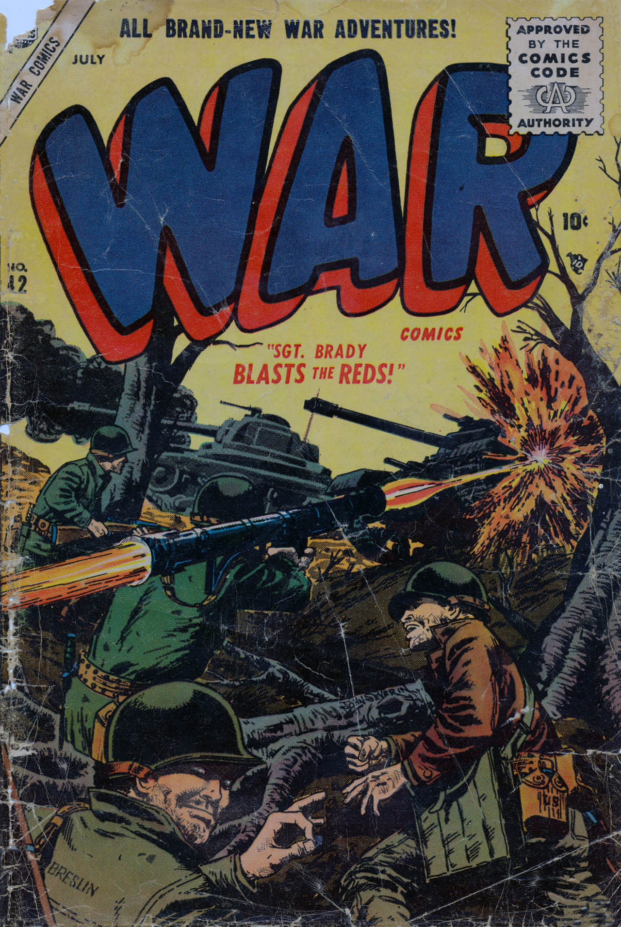 Read online War Comics comic -  Issue #42 - 1