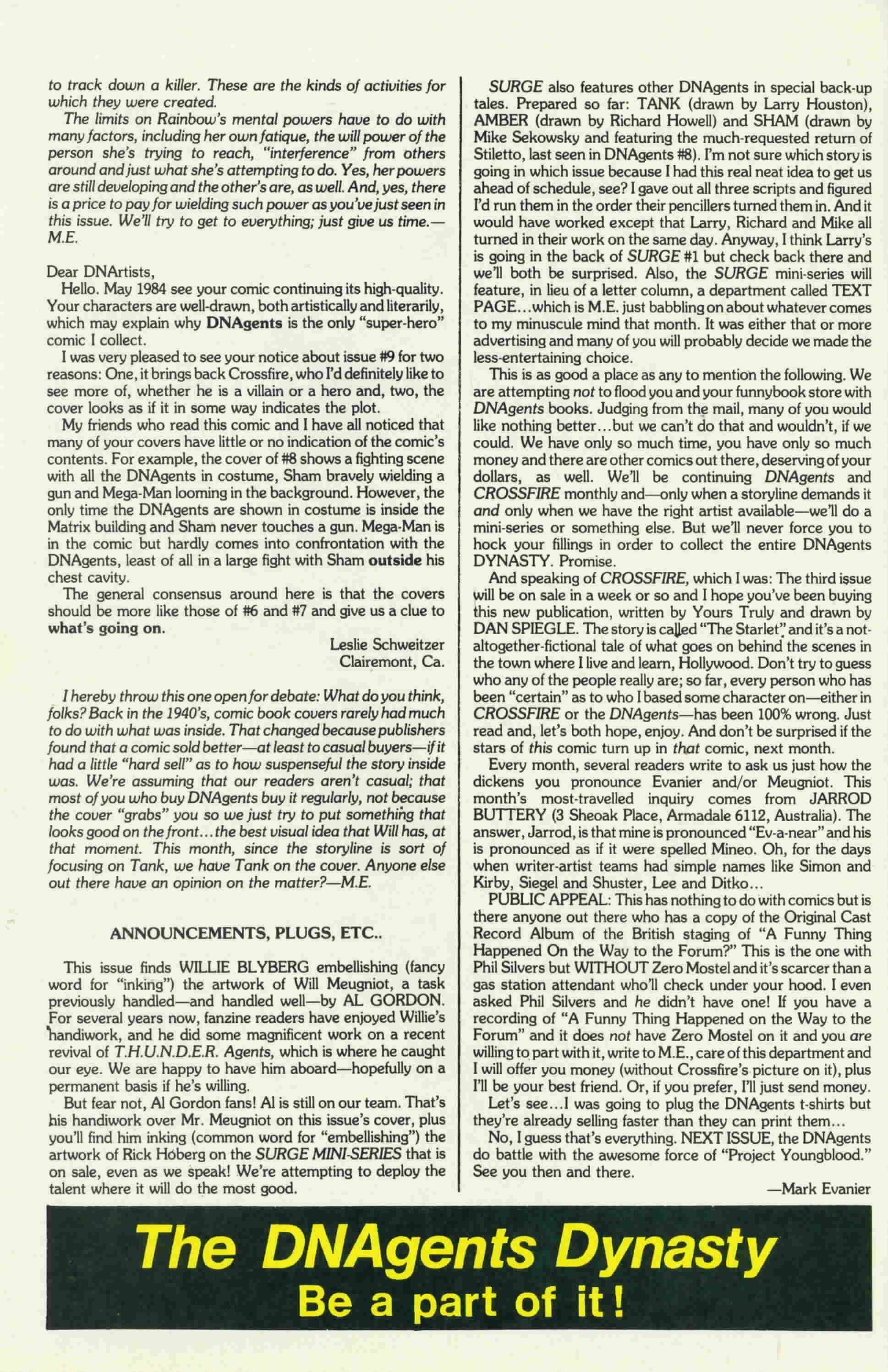 Read online DNAgents comic -  Issue #13 - 31