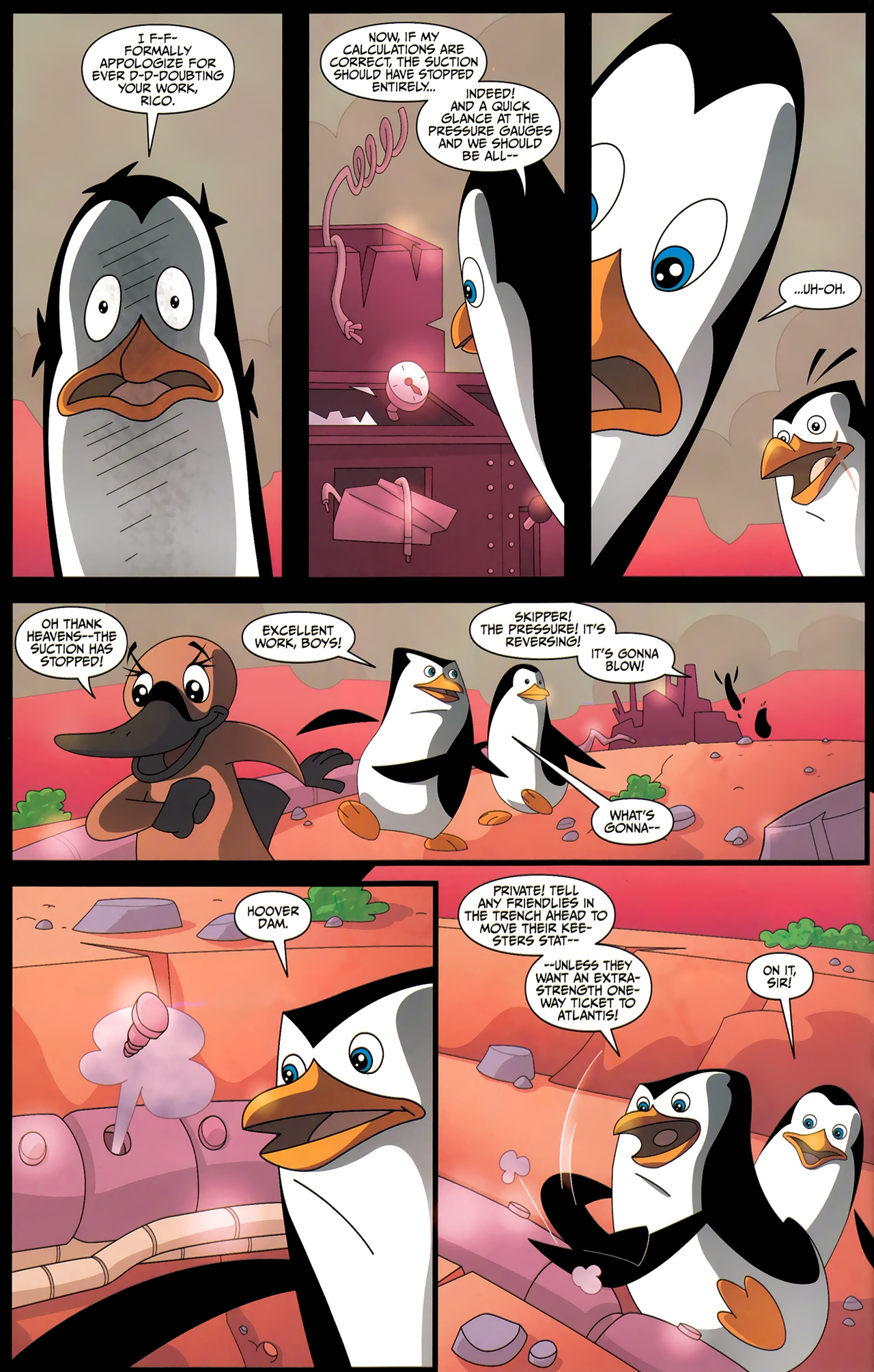 Read online Penguins of Madagascar comic -  Issue #4 - 12