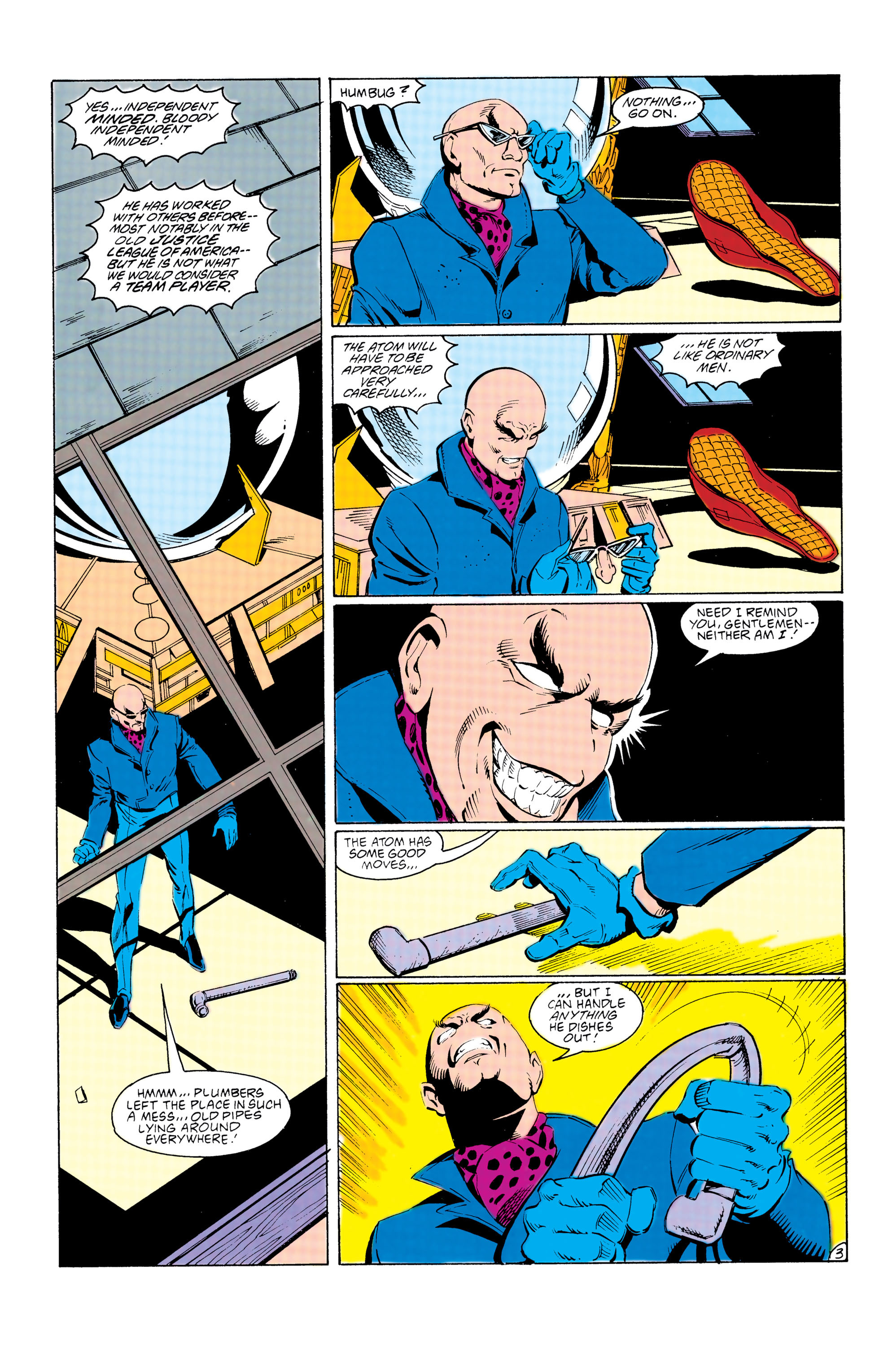Read online Power of the Atom comic -  Issue #10 - 4