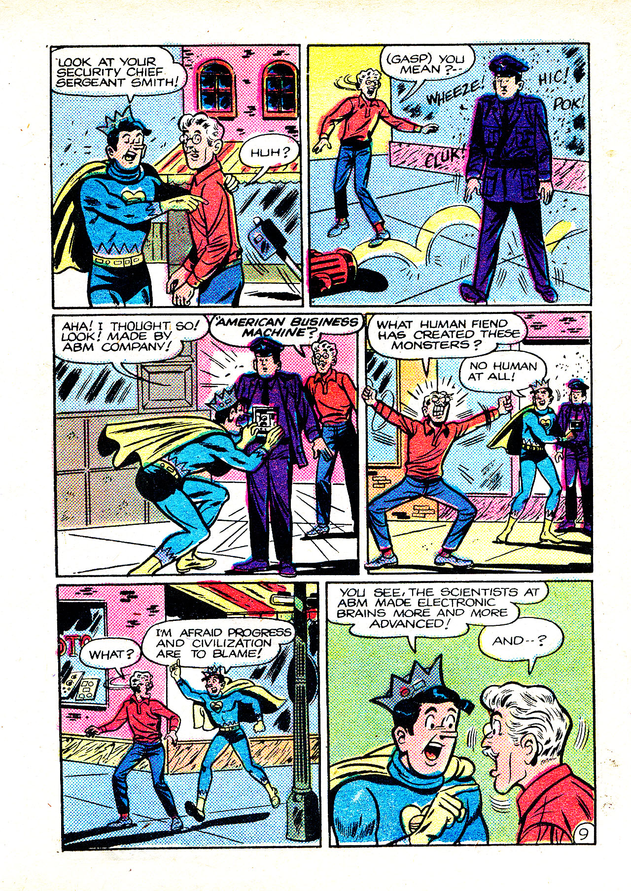 Read online Captain Hero Comics Digest Magazine comic -  Issue # TPB - 22