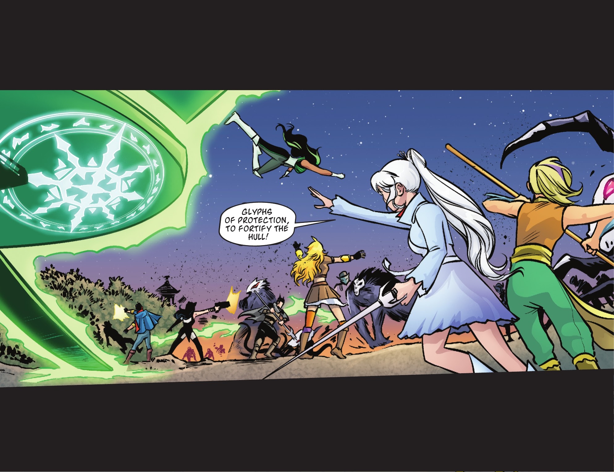 Read online RWBY/Justice League comic -  Issue #8 - 18