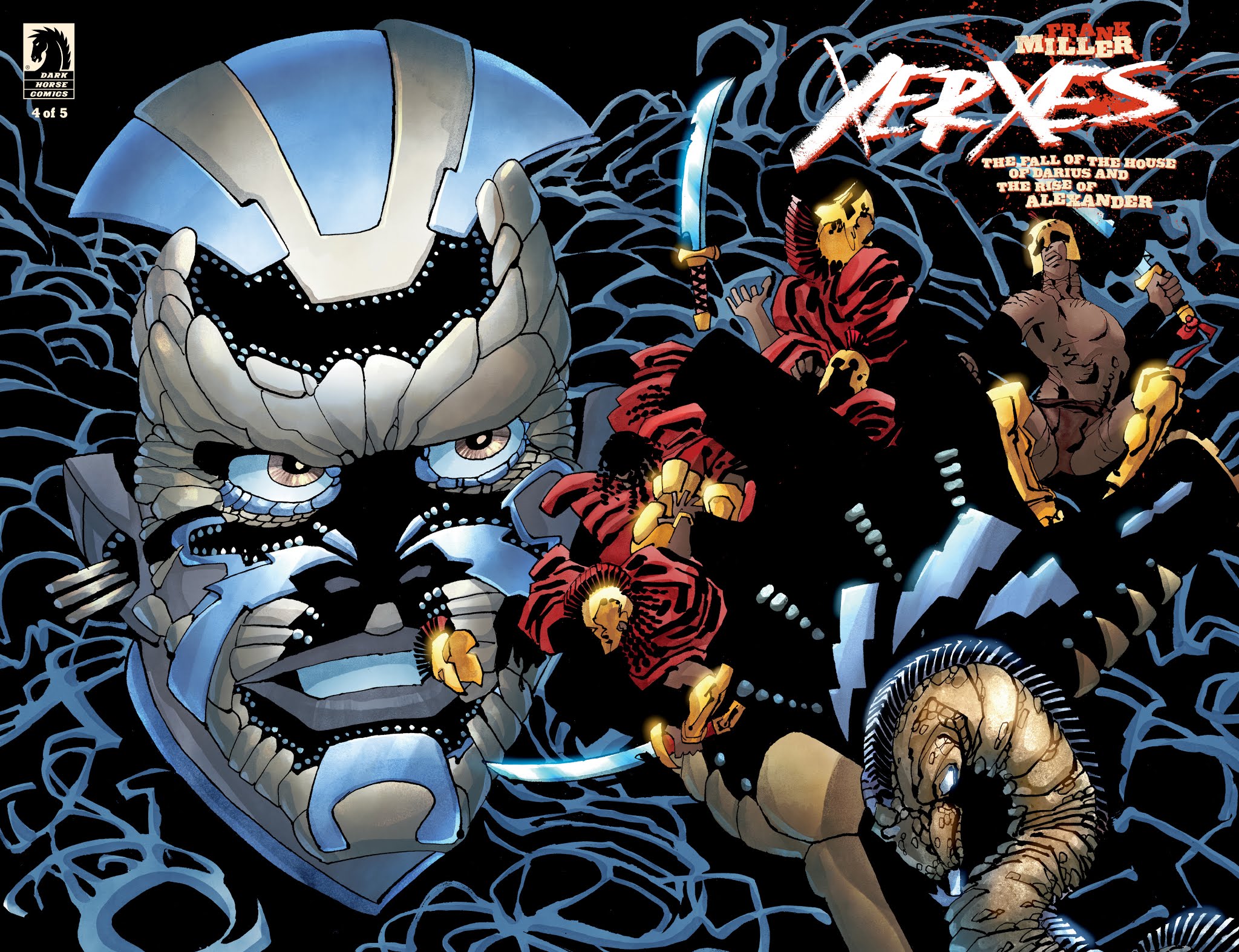 Read online Xerxes: The Fall of the House of Darius and the Rise of Alexander comic -  Issue #4 - 1