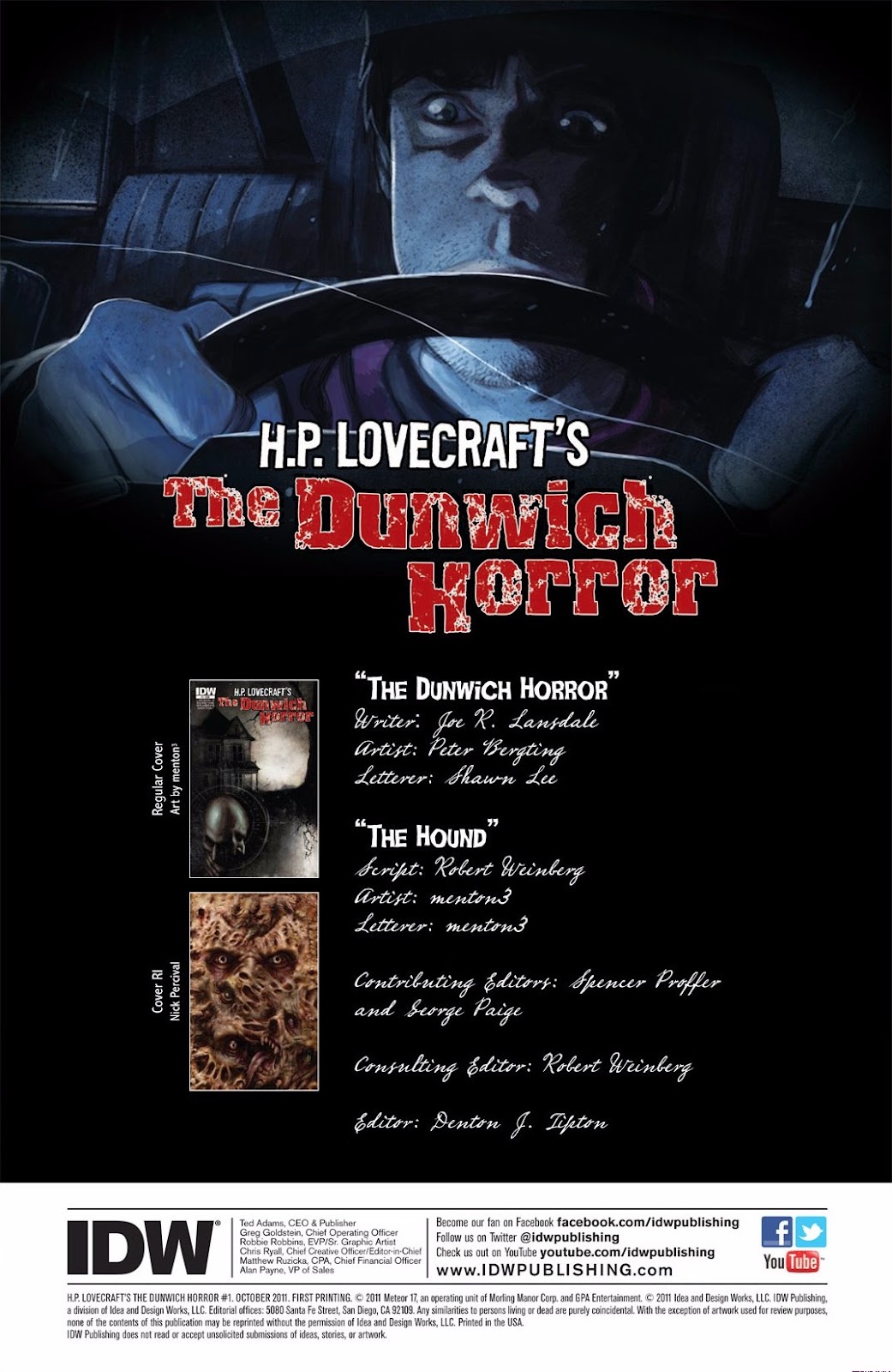H.P. Lovecraft's The Dunwich Horror issue 1 - Page 3