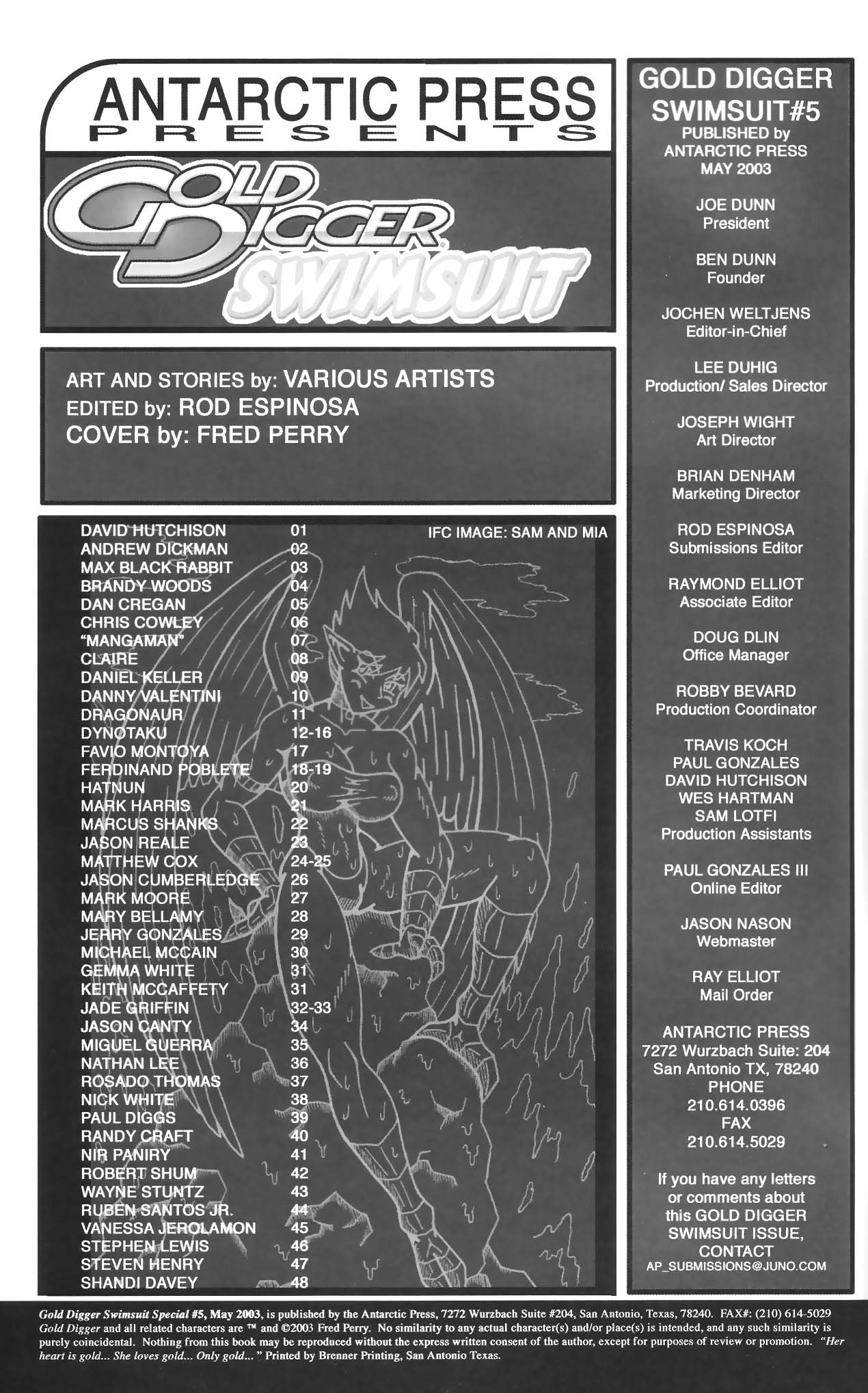 Read online Gold Digger Swimsuit Special comic -  Issue #5 - 2