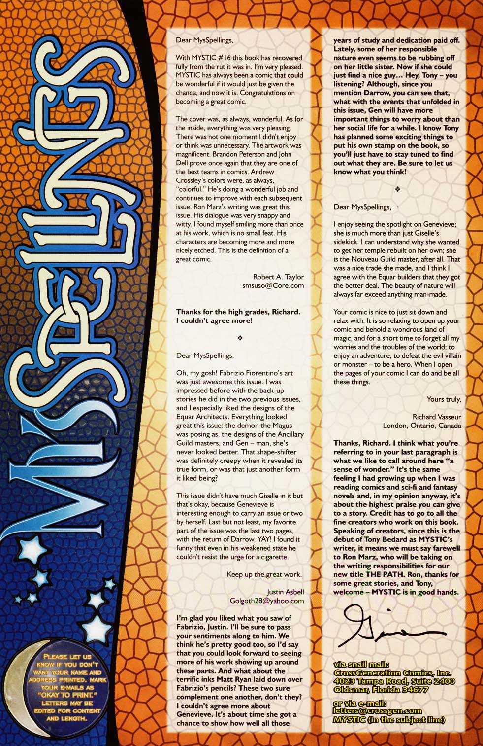 Read online Mystic comic -  Issue #18 - 25