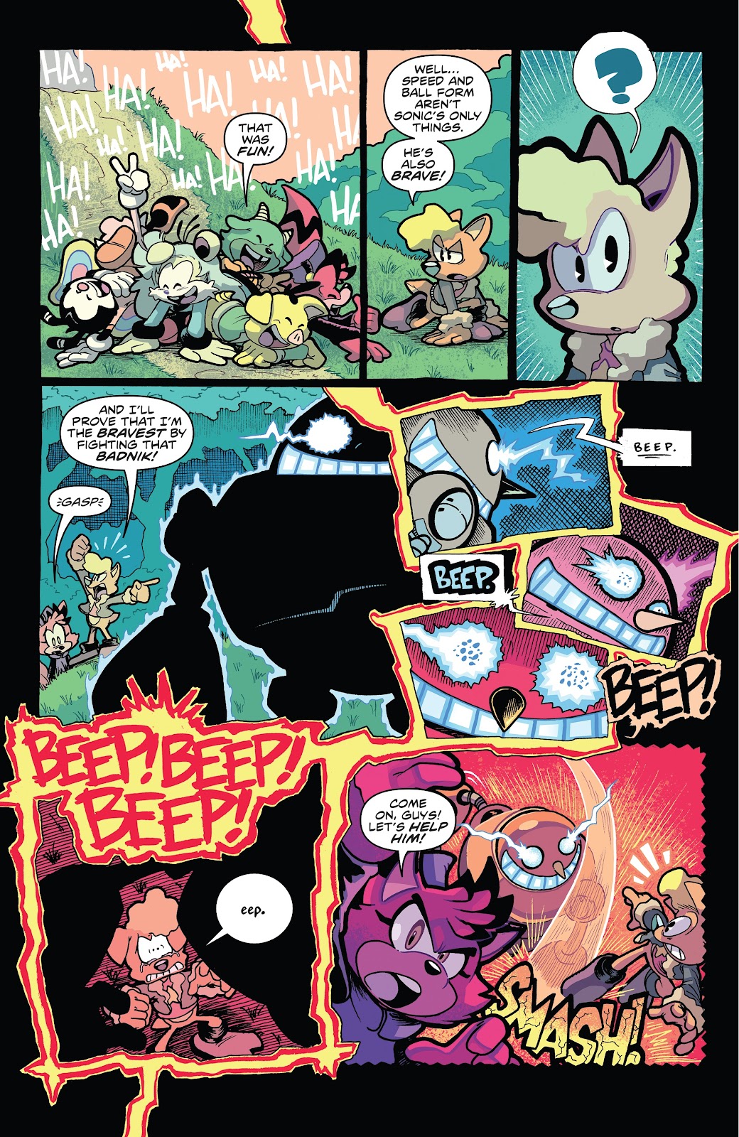 Sonic the Hedgehog (2018) issue Annual 2019 - Page 40