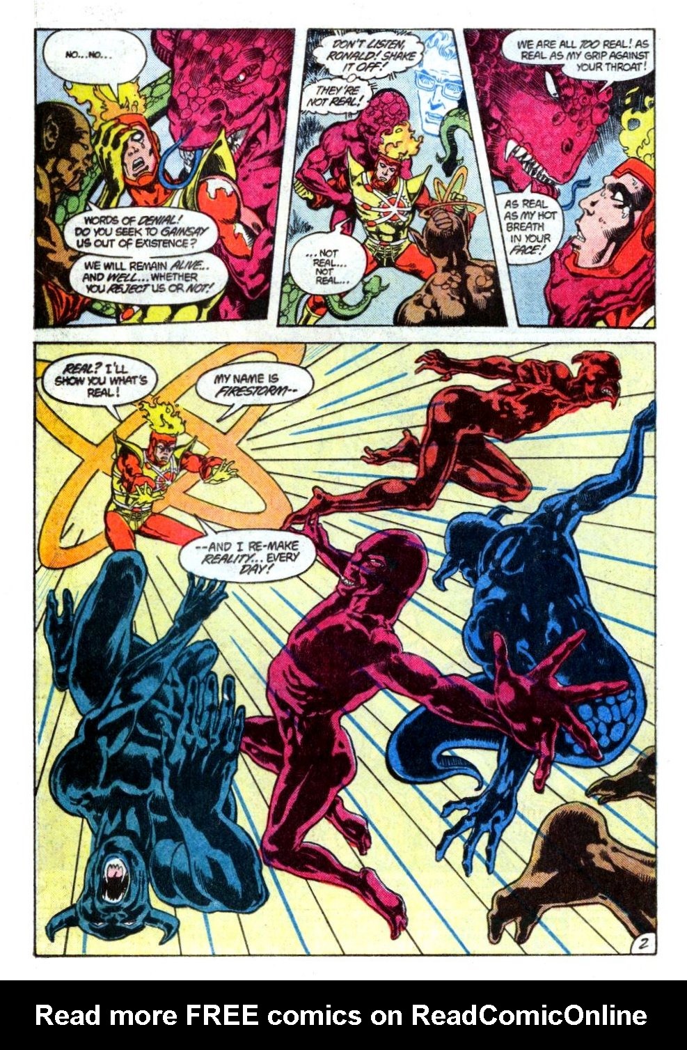 The Fury of Firestorm Issue #30 #34 - English 3