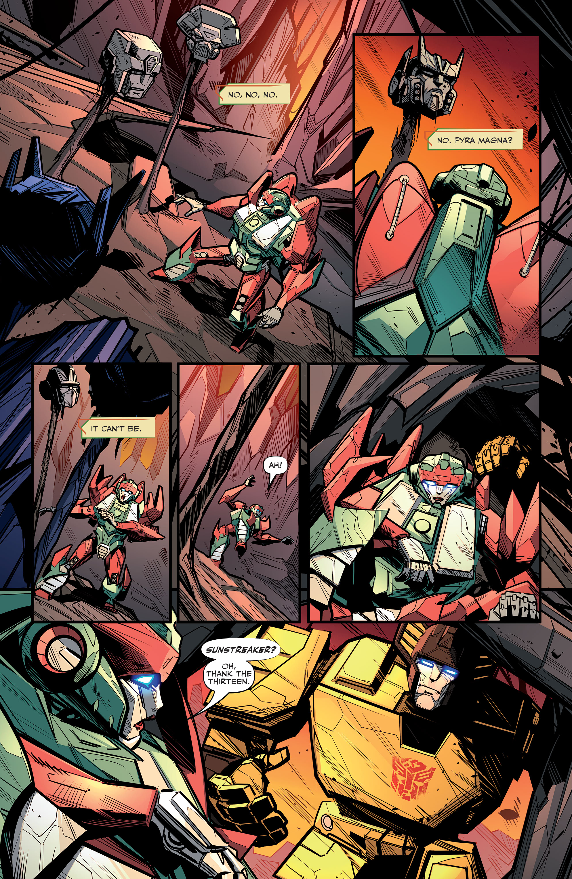 Read online Transformers (2019) comic -  Issue #31 - 21