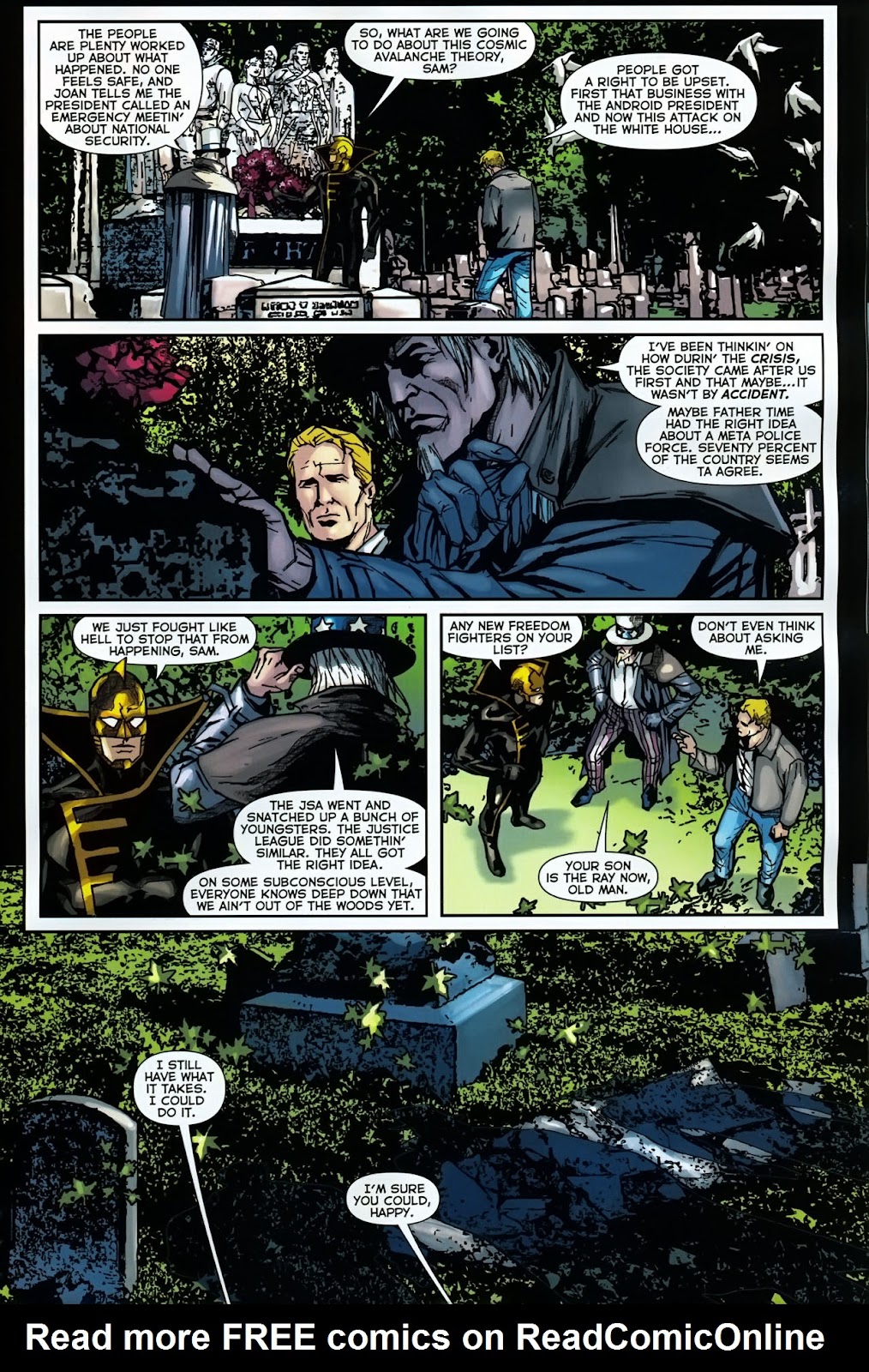 Uncle Sam and the Freedom Fighters (2007) issue 1 - Page 11