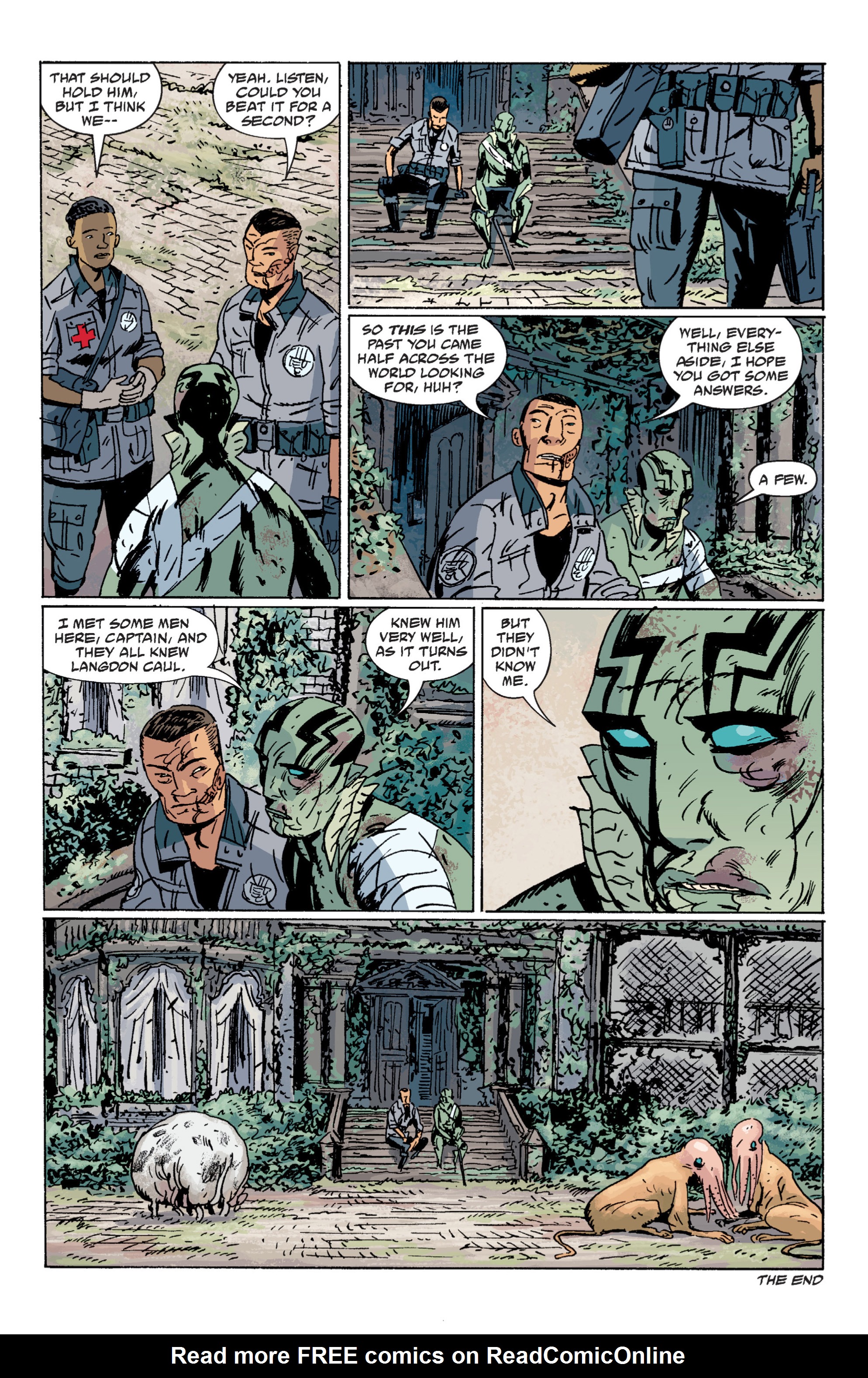 Read online B.P.R.D. (2003) comic -  Issue # TPB 7 - 137