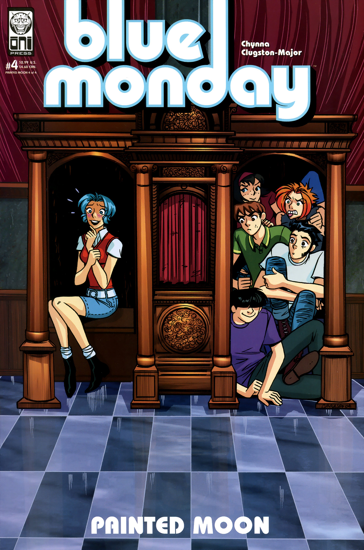 Read online Blue Monday: Painted Moon comic -  Issue #4 - 1