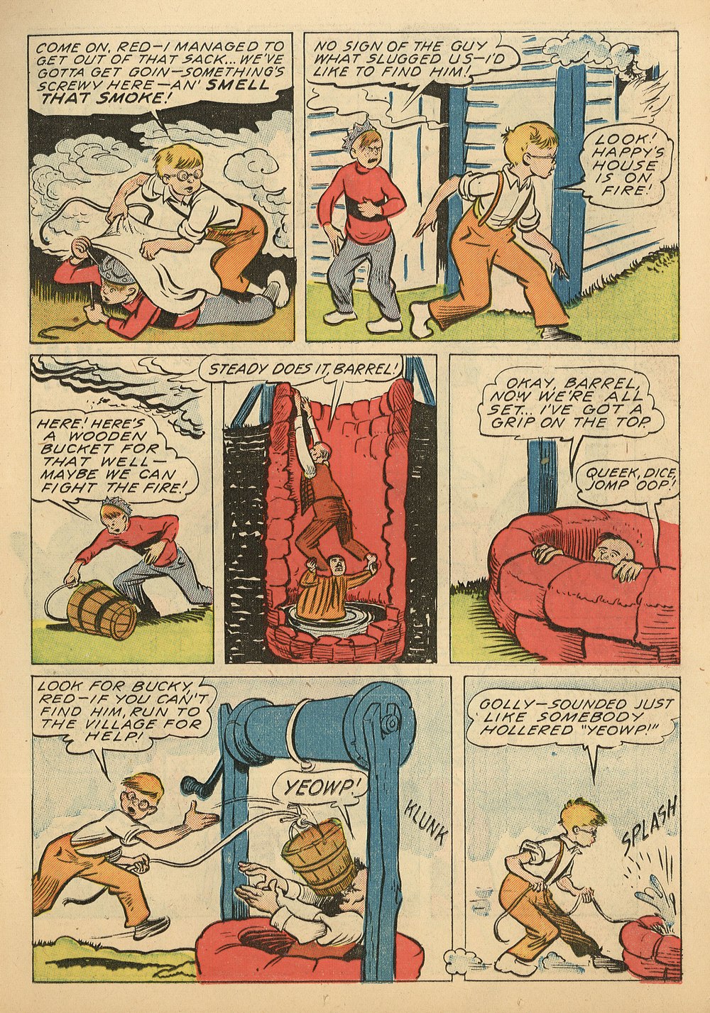 Read online Our Gang Comics comic -  Issue #14 - 15
