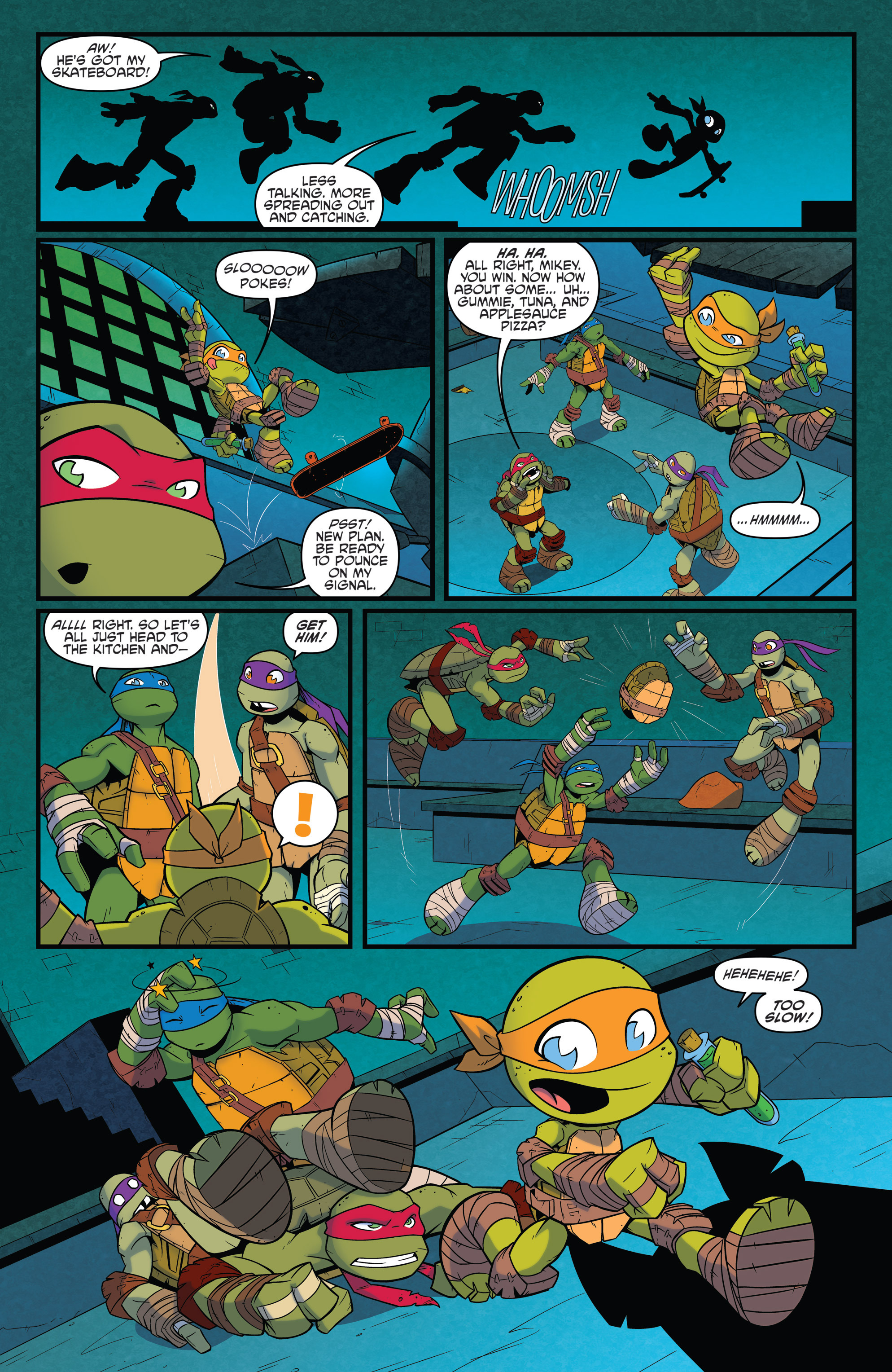Read online Teenage Mutant Ninja Turtles New Animated Adventures comic -  Issue #21 - 20