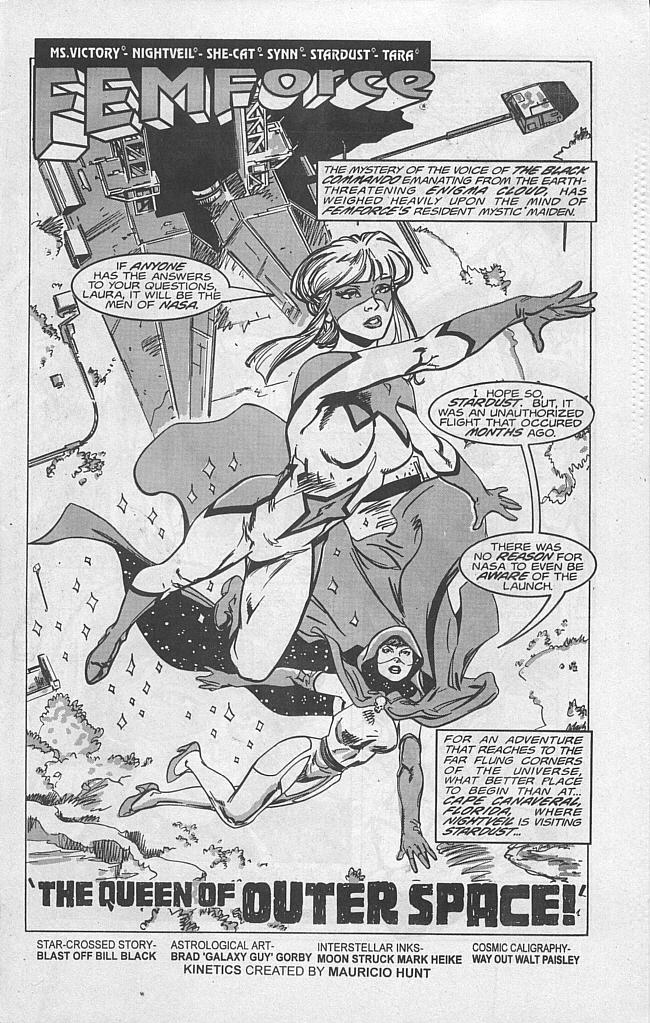 Read online Femforce comic -  Issue #99 - 3