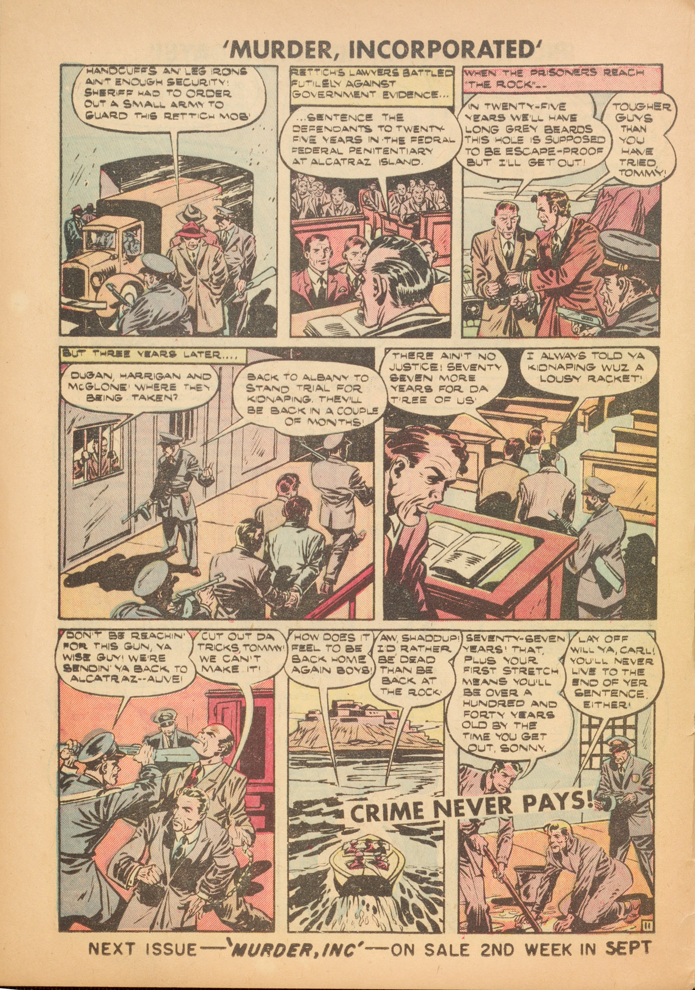 Read online Murder Incorporated (1948) comic -  Issue #5 - 12