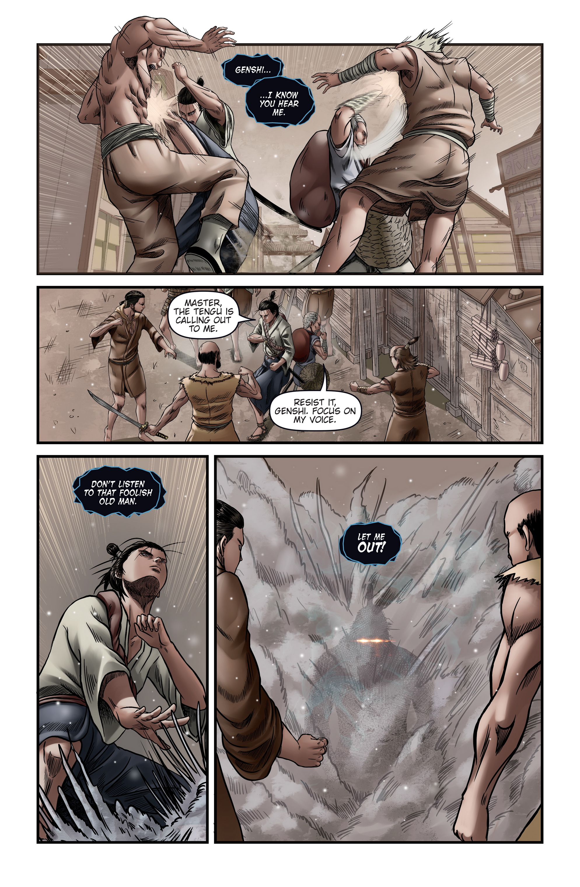 Read online Honor and Curse comic -  Issue #4 - 18