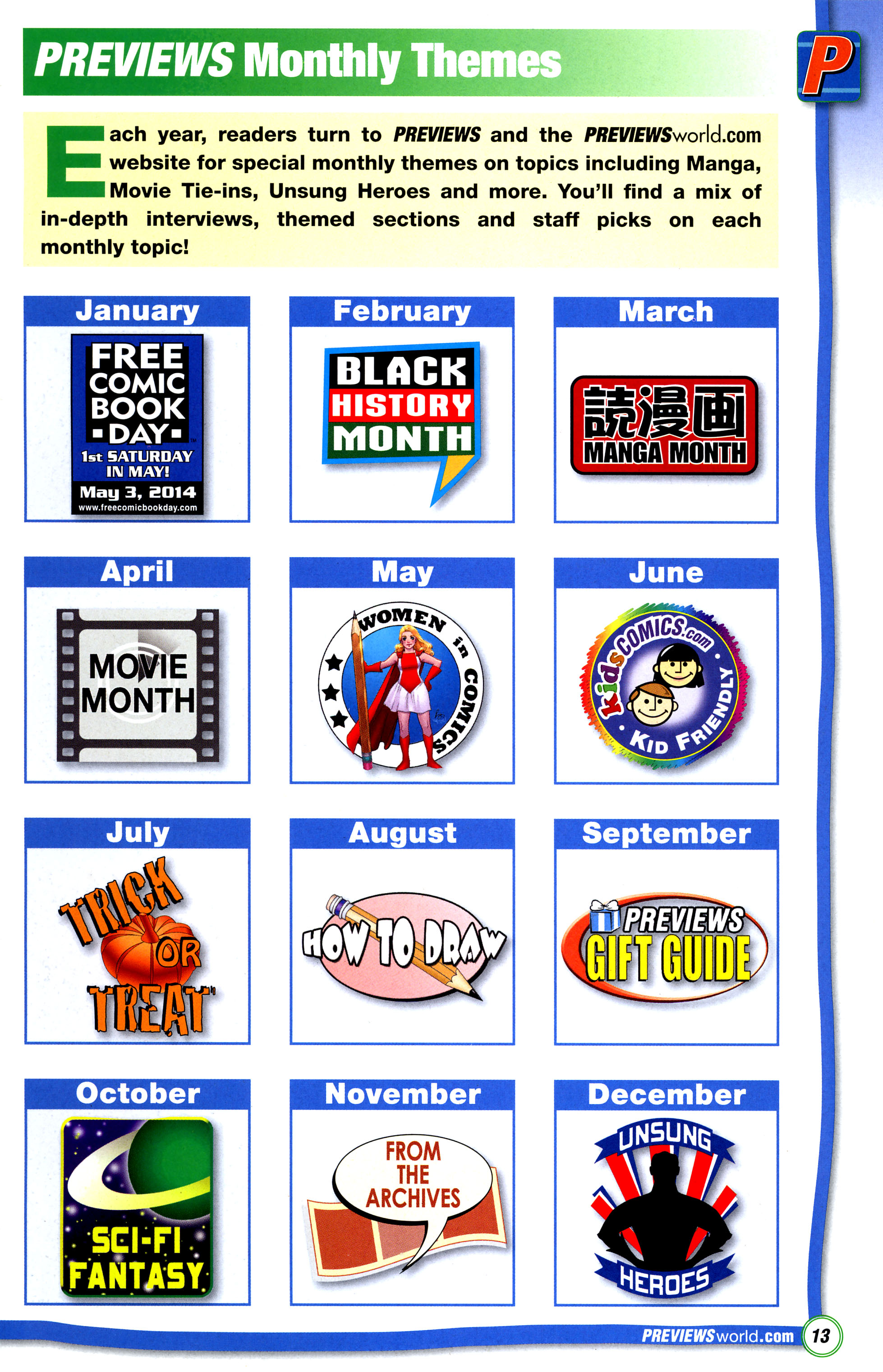 Read online Free Comic Book Day 2014 comic -  Issue # PreviewsWorld Spectacular - 5