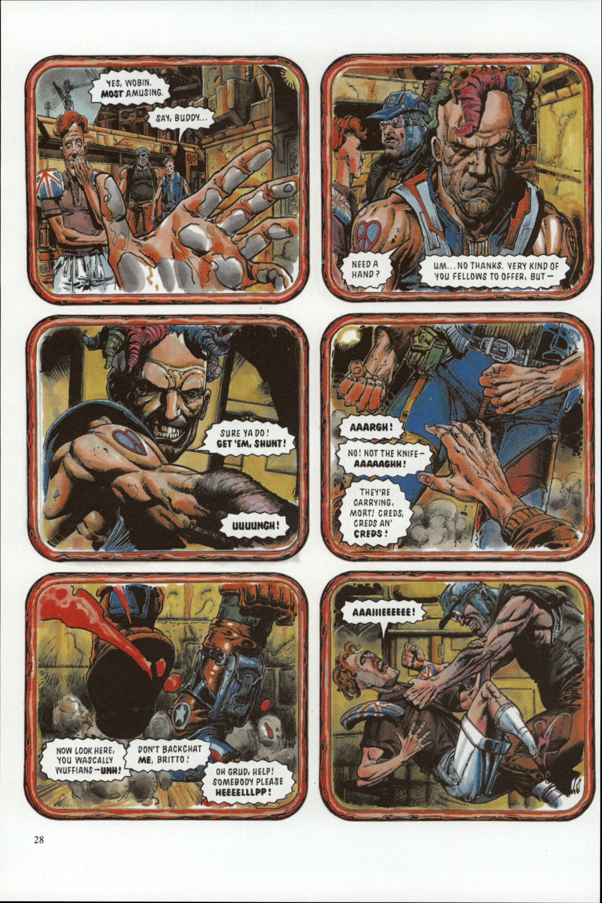 Read online Dredd Rules! comic -  Issue #13 - 30