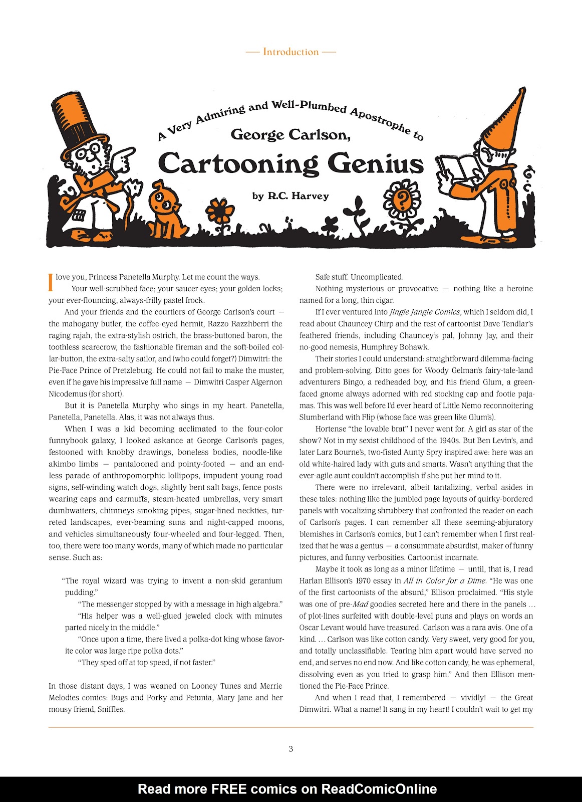 Perfect Nonsense: The Chaotic Comics and Goofy Games of George Carlson issue TPB (Part 1) - Page 8