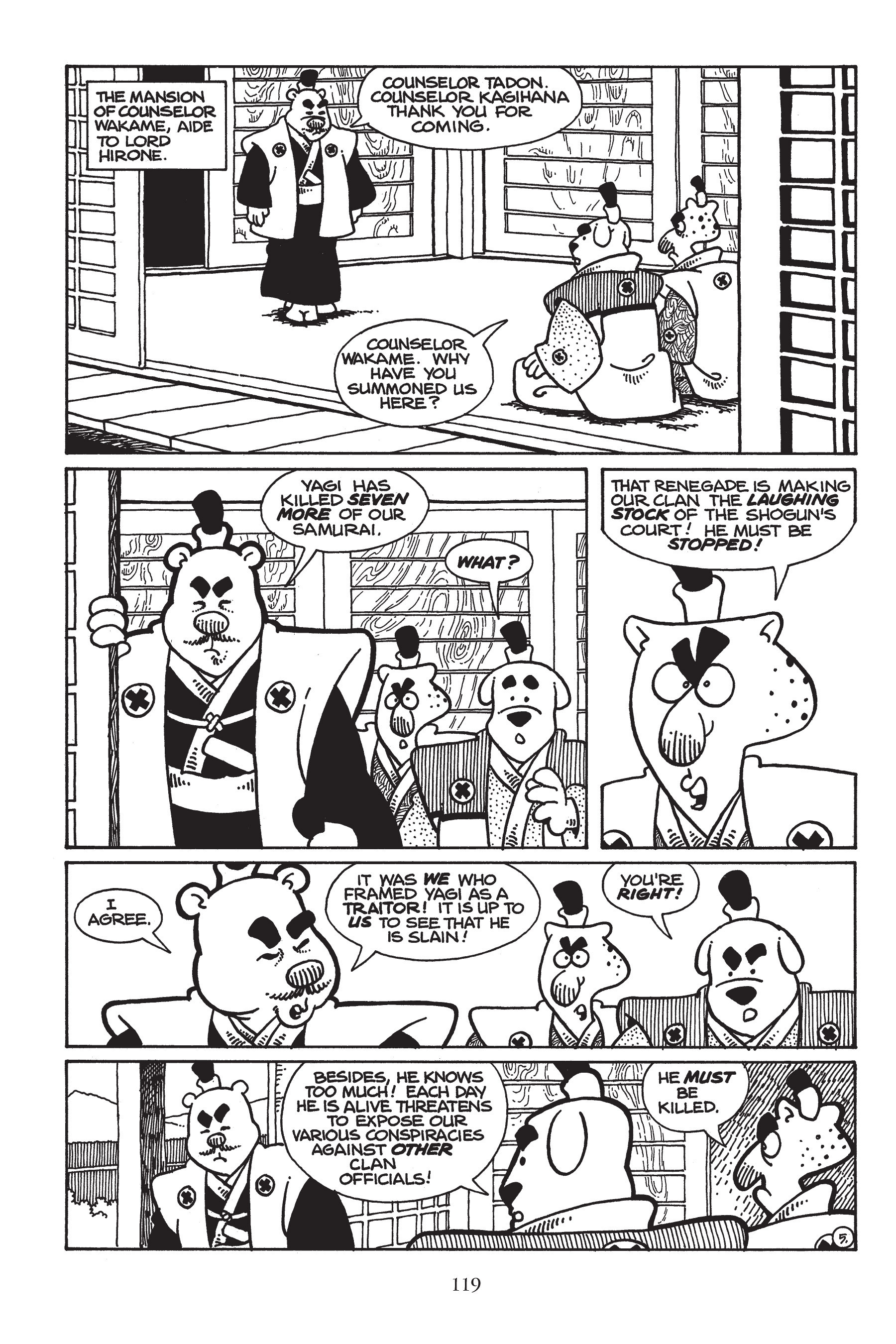 Read online Usagi Yojimbo (1987) comic -  Issue # _TPB 5 - 116