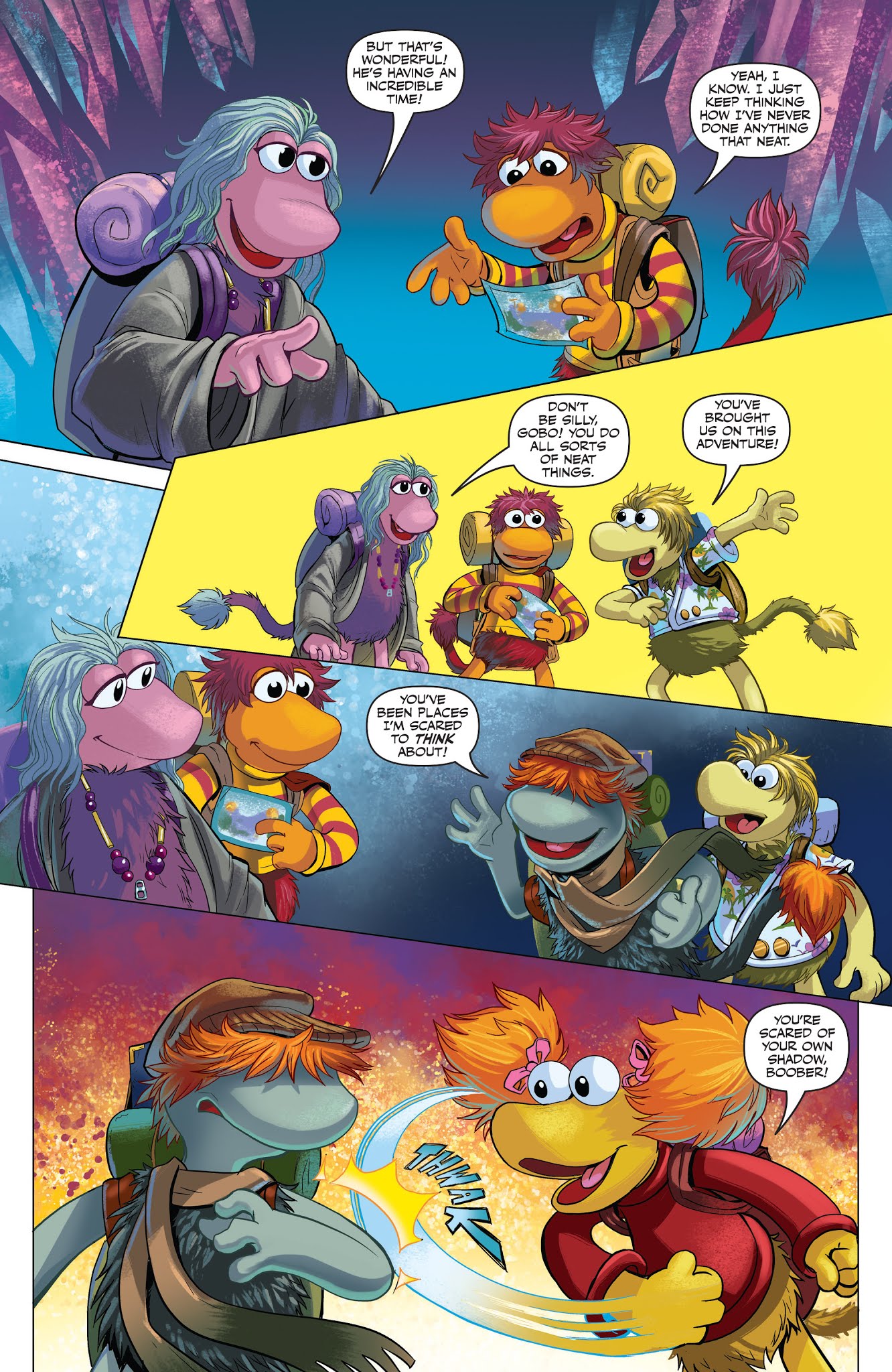Read online Jim Henson's Fraggle Rock: Journey to the Everspring comic -  Issue #2 - 16