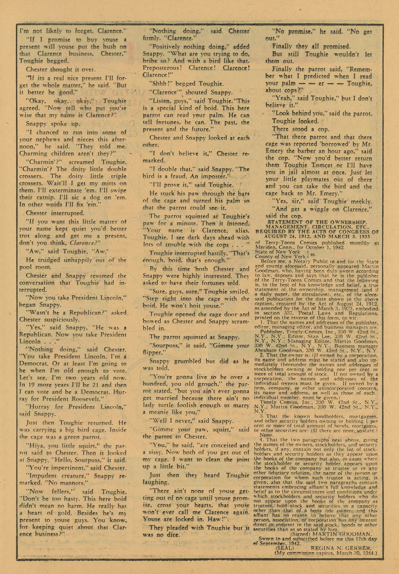 Read online Terry-Toons Comics comic -  Issue #4 - 49