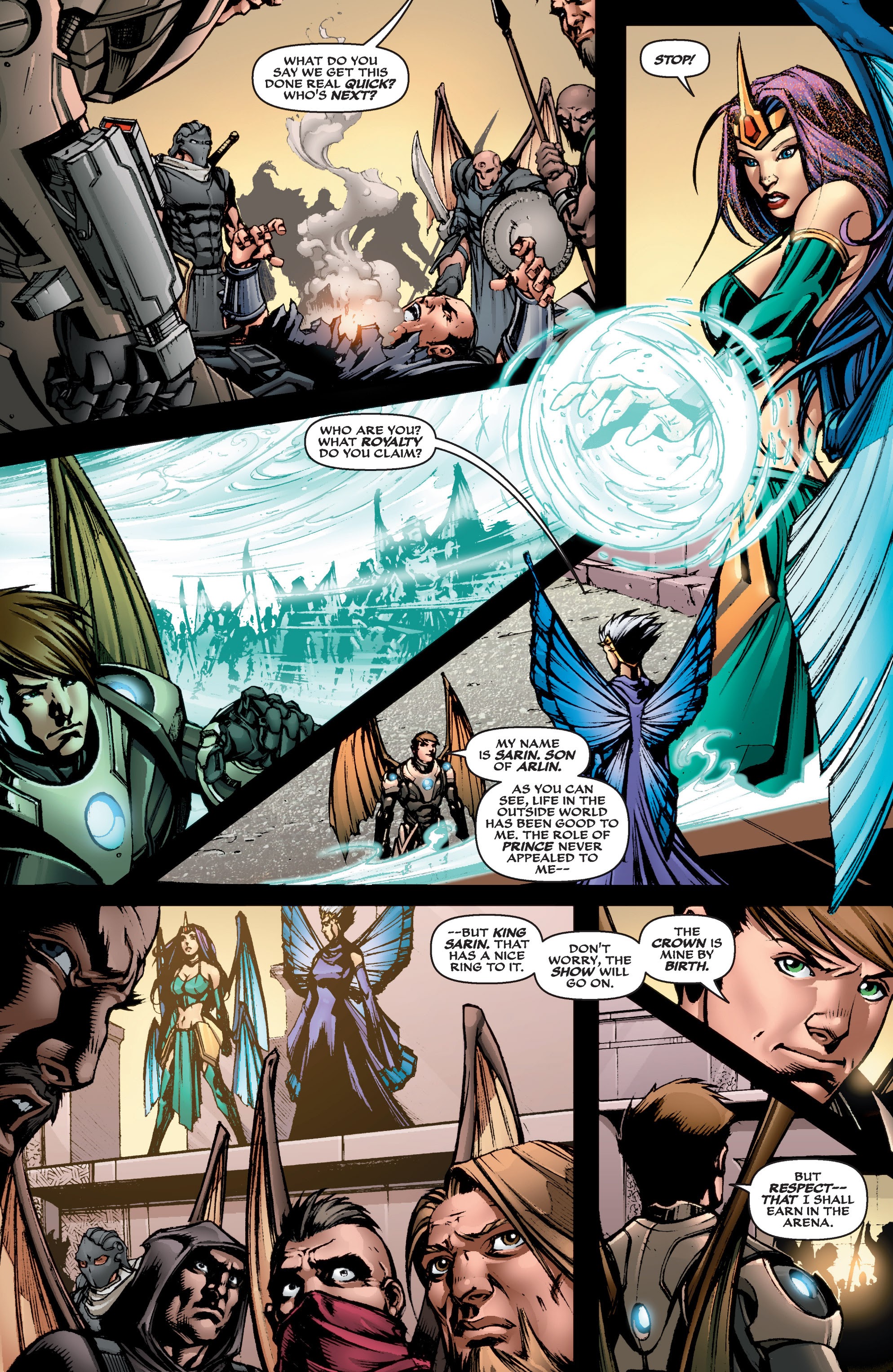 Read online Soulfire: Search For the Light comic -  Issue # TPB - 10
