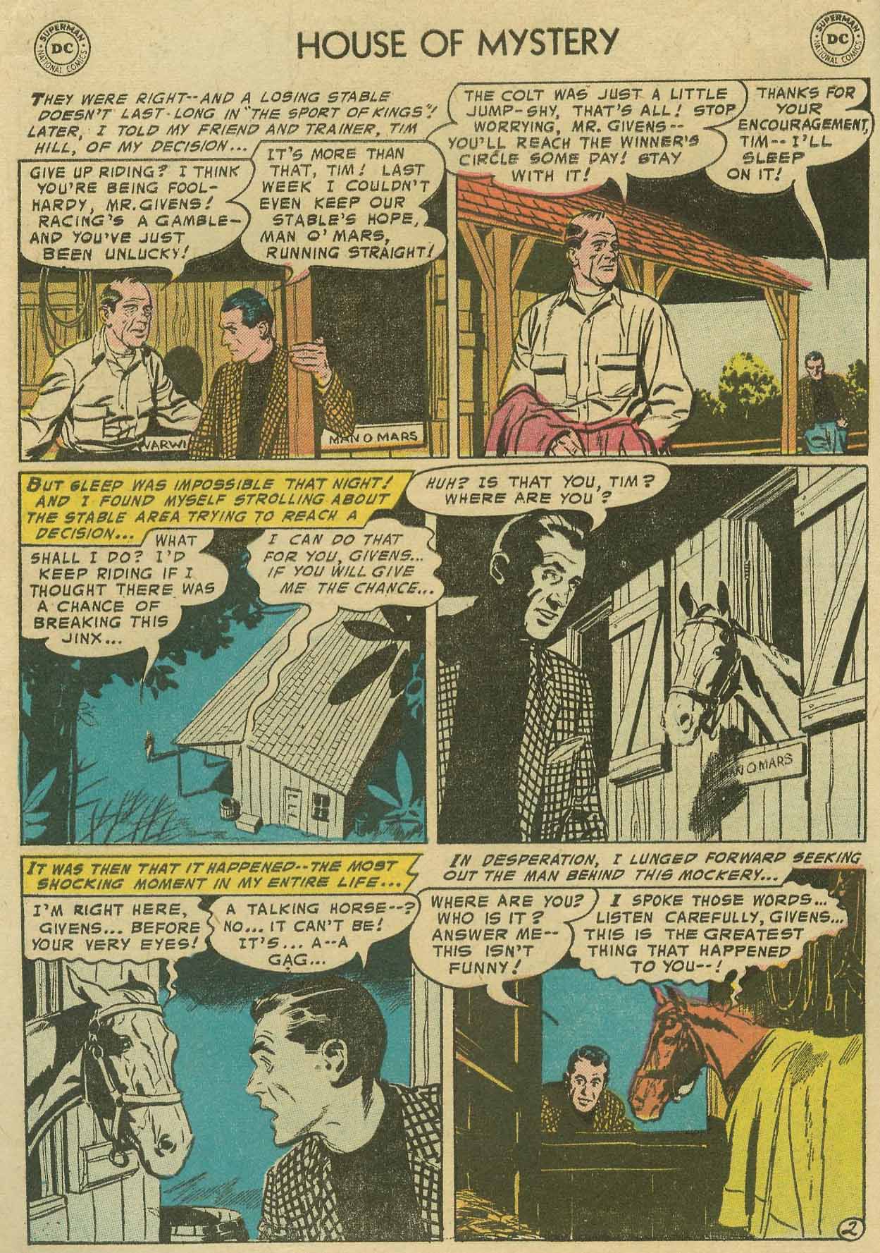 Read online House of Mystery (1951) comic -  Issue #50 - 4