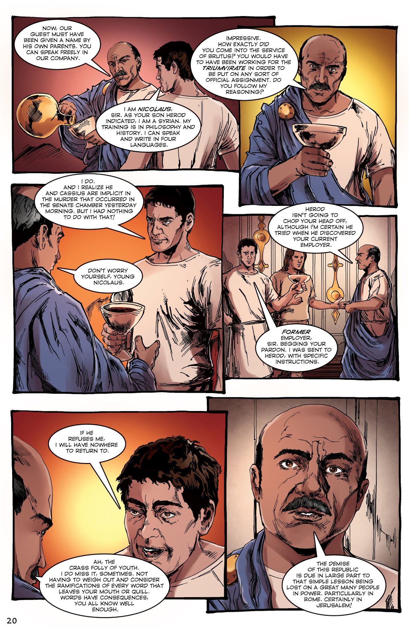 Read online Herod the Great comic -  Issue #1 - 19