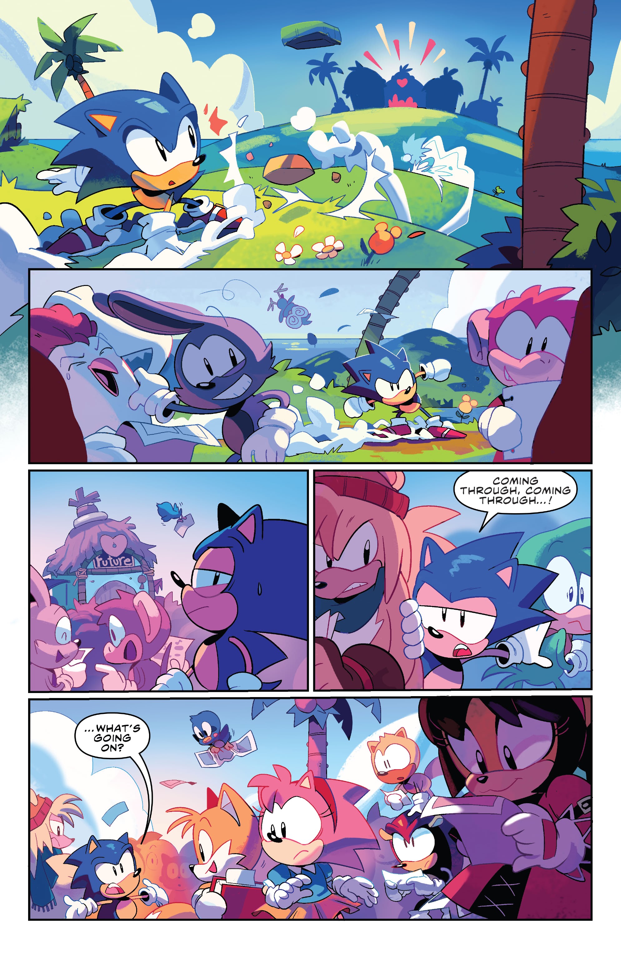 Read online Free Comic Book Day 2021 comic -  Issue # Sonic the Hedgehog 30th Anniversary Special - 9
