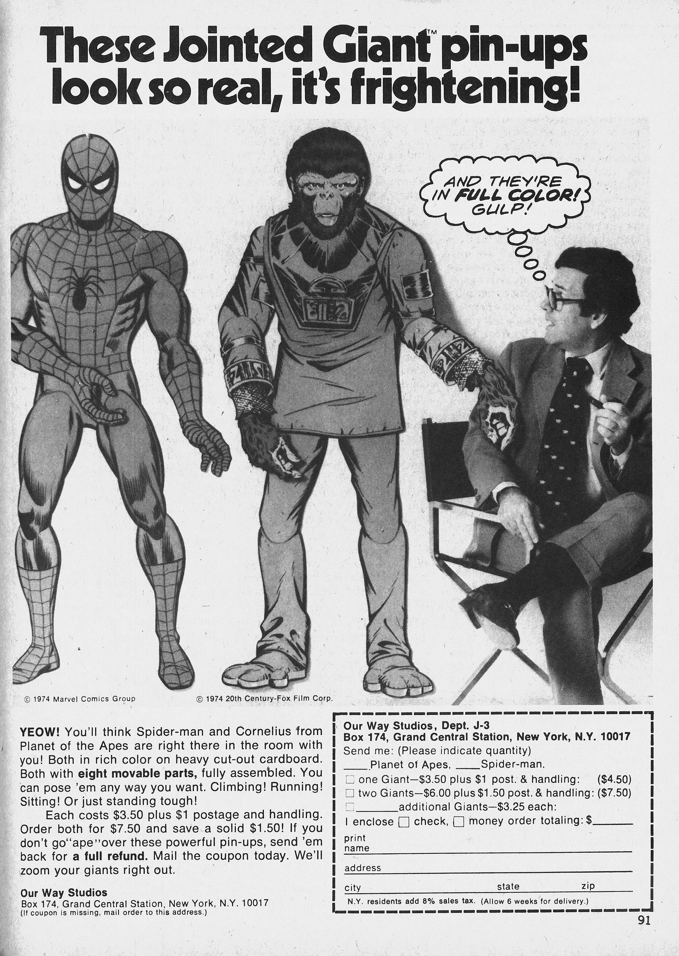 Read online Unknown Worlds of Science Fiction Giant Size Special comic -  Issue # Full - 91