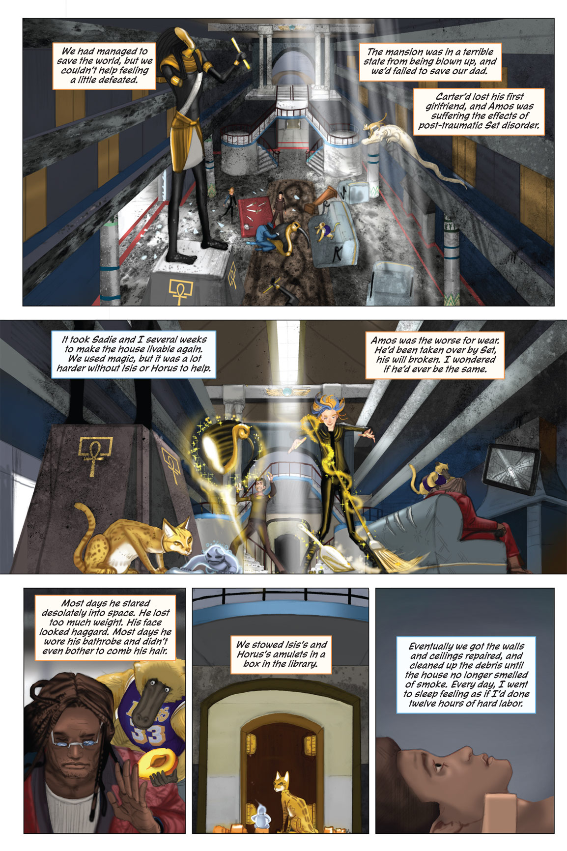 Read online The Kane Chronicles comic -  Issue # TPB 1 - 181
