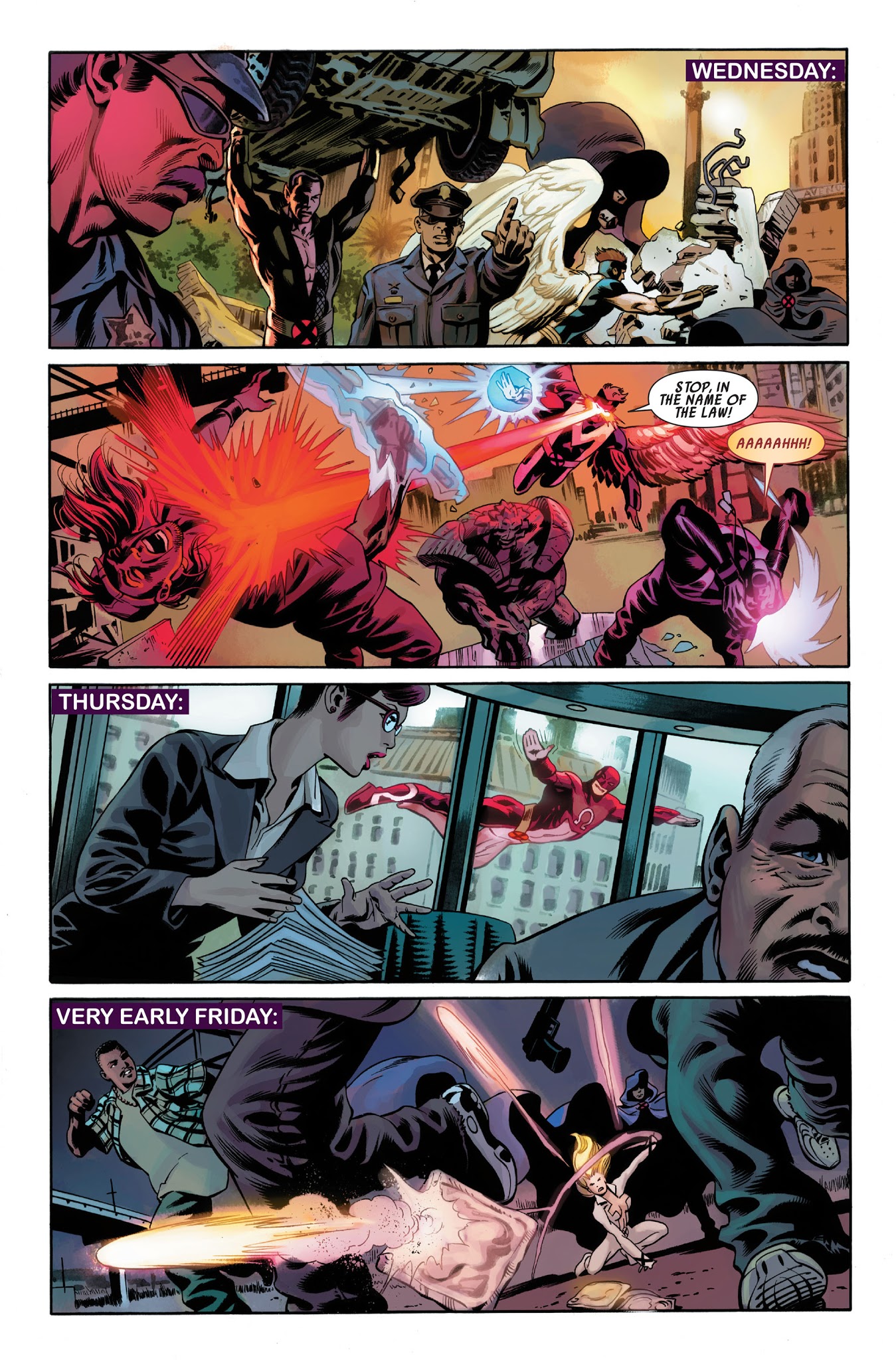Read online Dark Avengers/Uncanny X-Men: Utopia comic -  Issue # TPB - 115