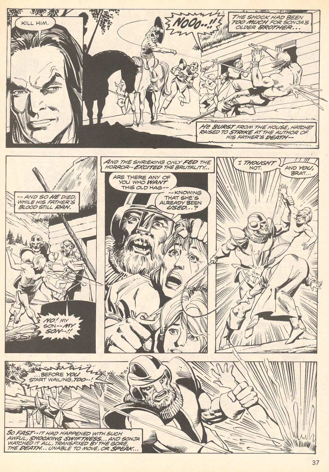 The Savage Sword Of Conan issue 78 - Page 37